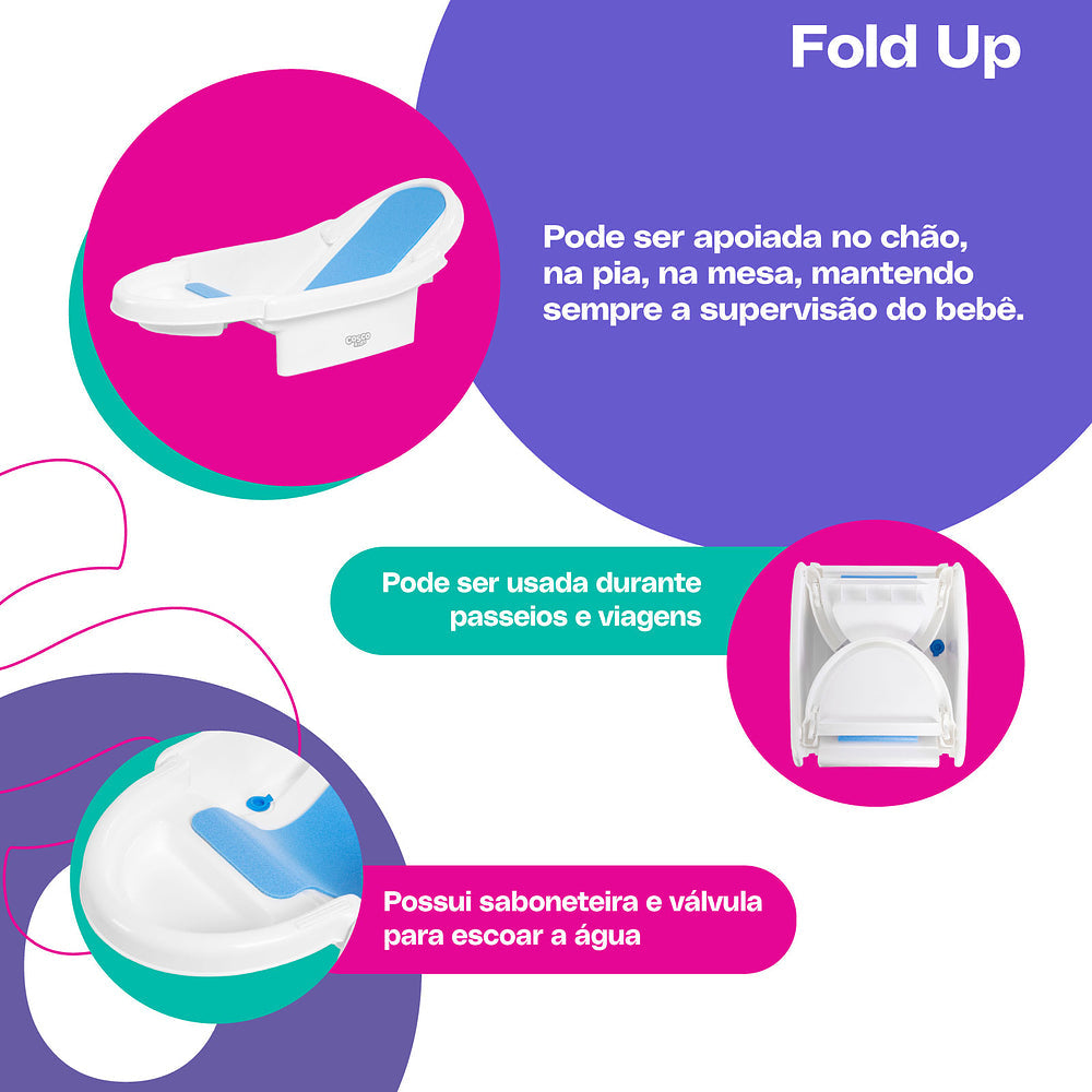 Banheira Infantil Fold Up