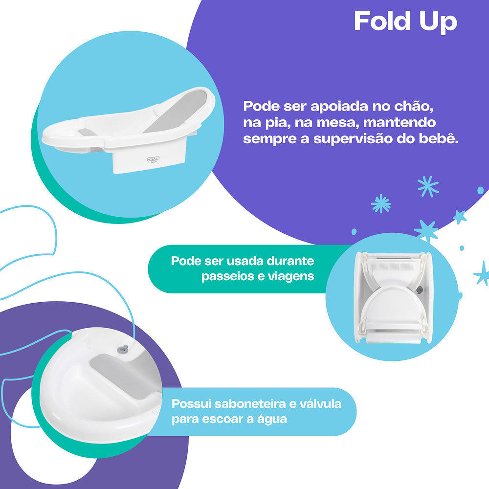 Banheira Infantil Fold Up