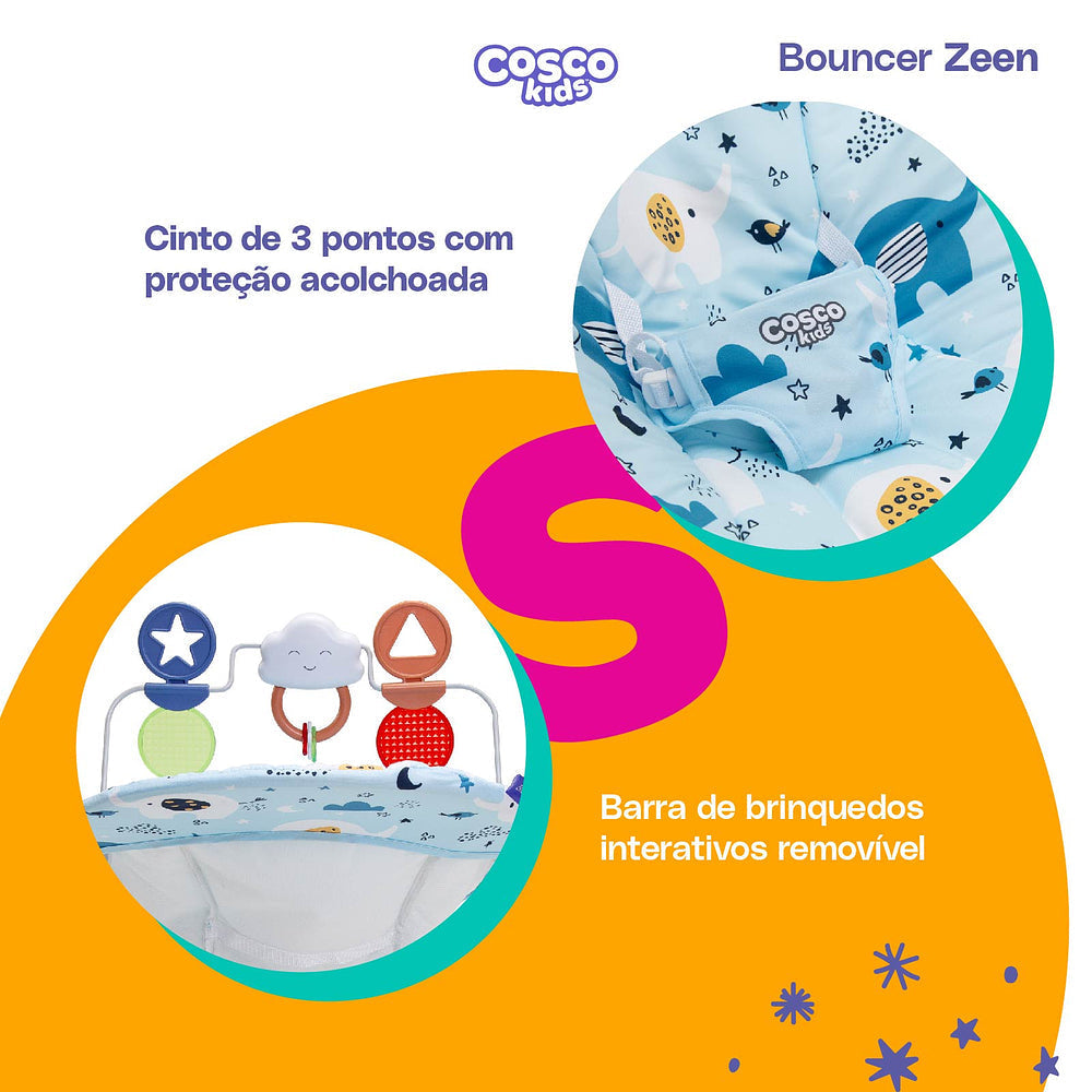 Cadeira de Descanso Bouncer Zeen