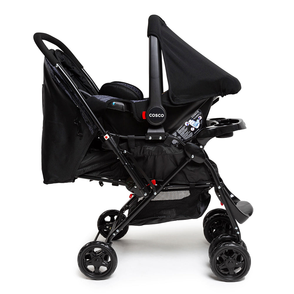 Travel System Reverse Duo + Kit Premium: Mosquiteiro & Organizador