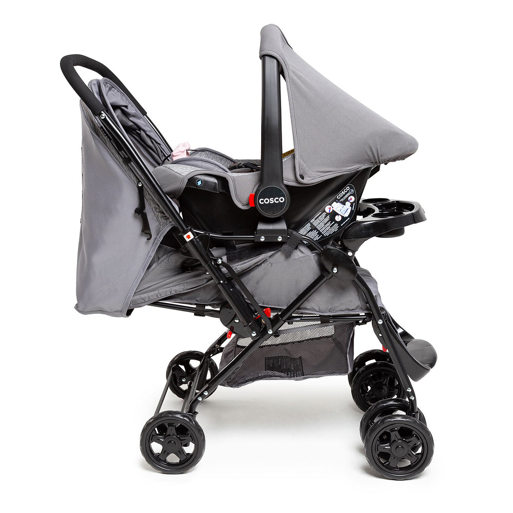 Travel System Reverse Duo + Kit Premium: Mosquiteiro & Organizador