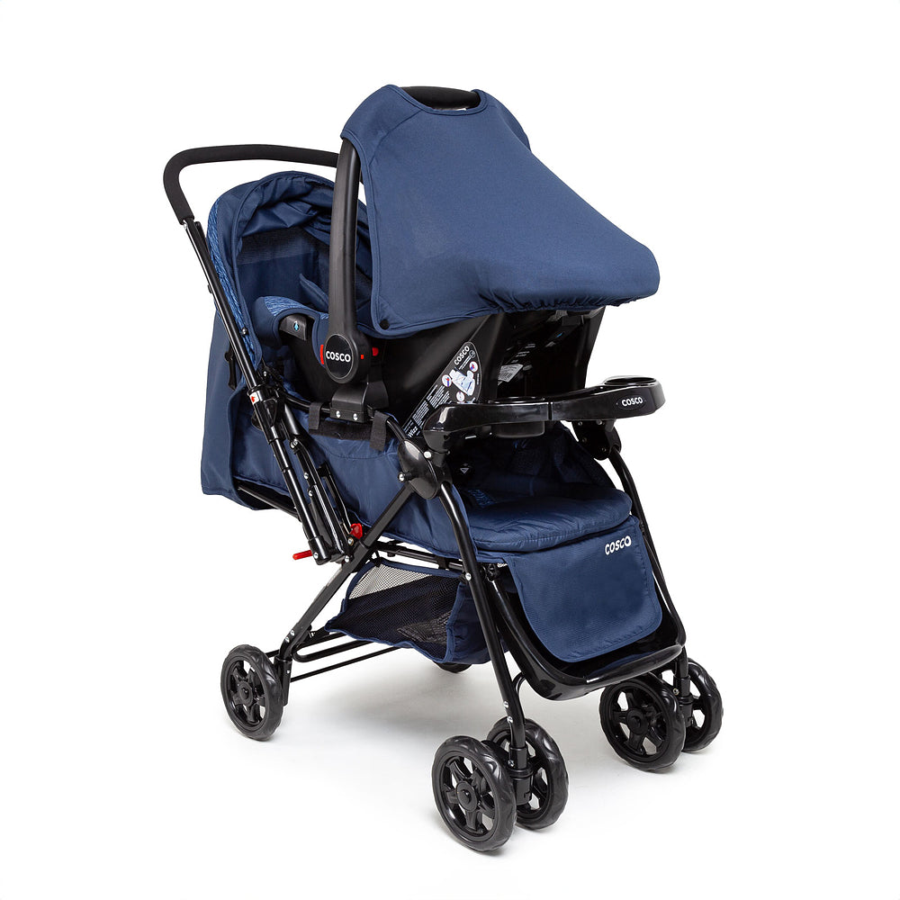 Travel System Reverse Duo + Kit Premium: Mosquiteiro & Organizador
