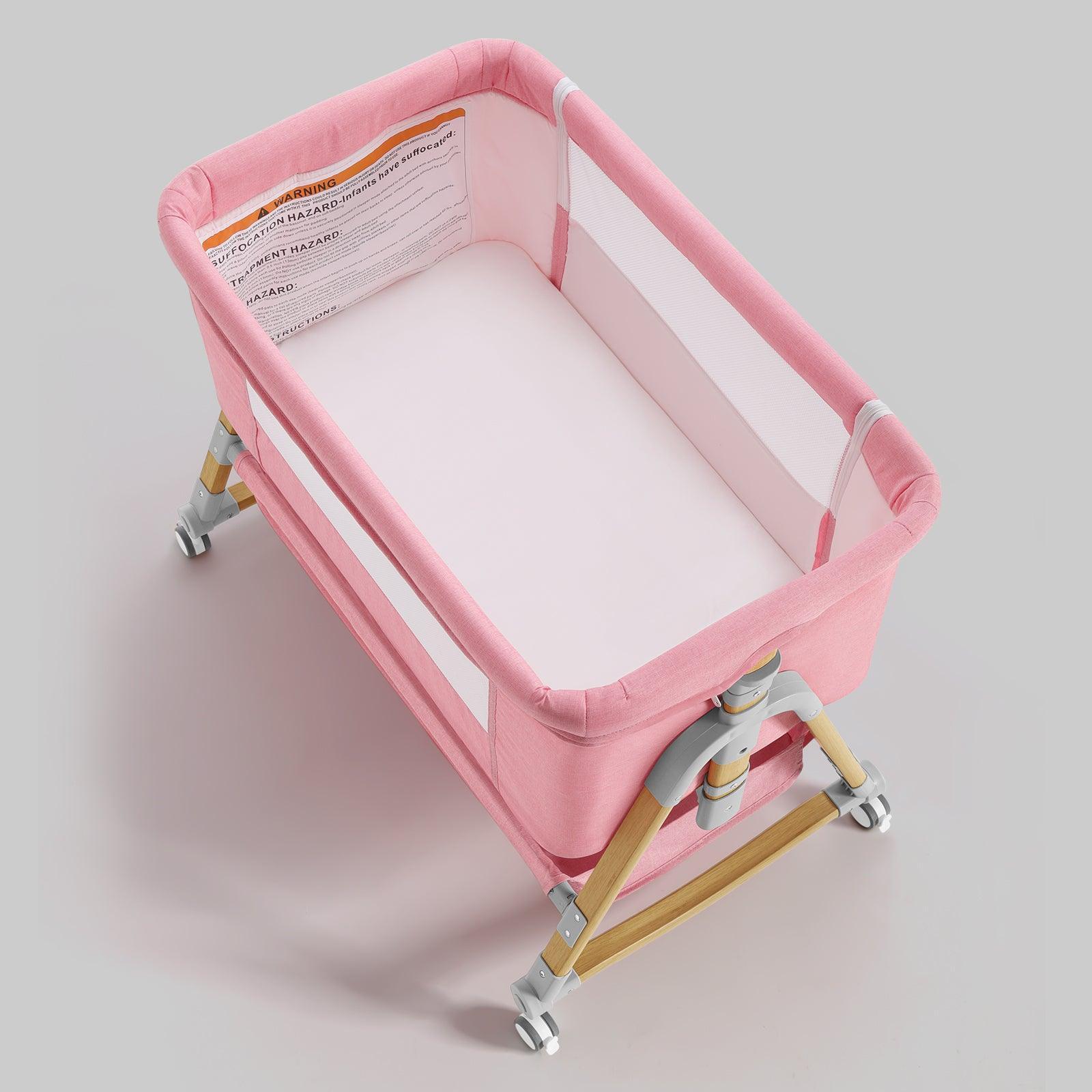 Berço Portátil HARPPA Cuddly + Kit Bebê 15 Itens – Enxoval Completo + Banho