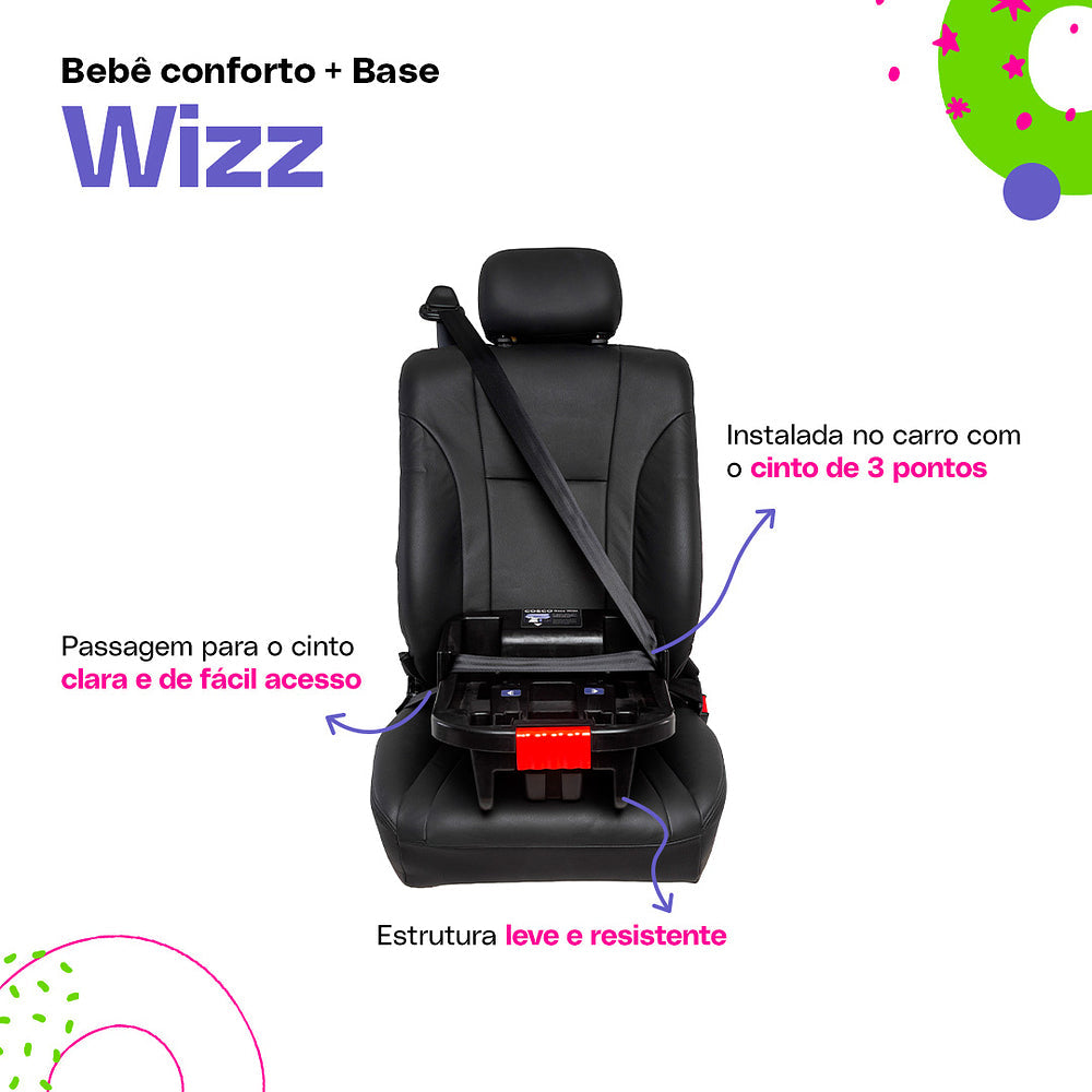 Bebê Conforto Wizz com Base