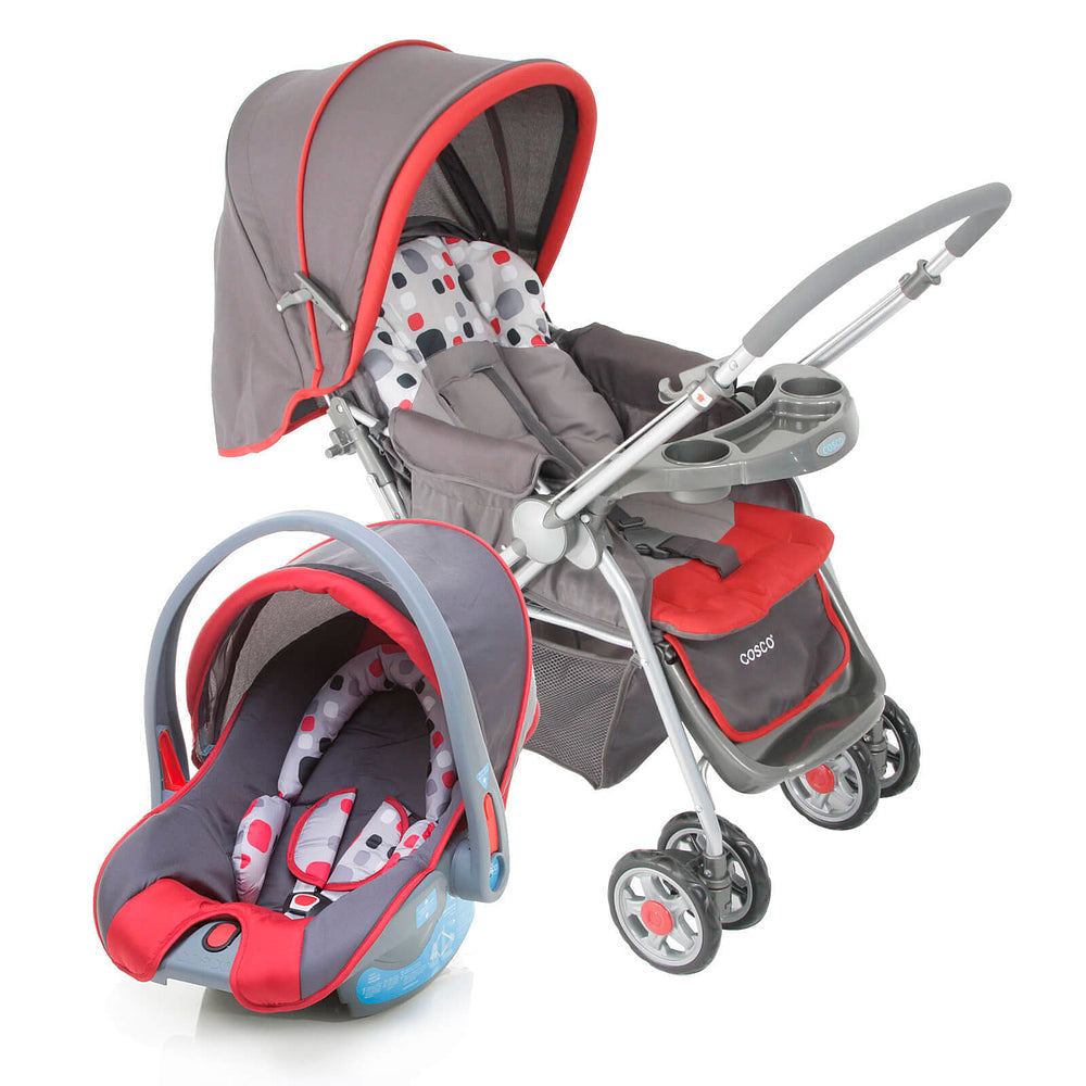 Travel System Reverse Duo + Kit Premium: Mosquiteiro & Organizador