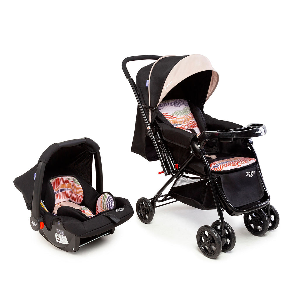 Travel System Reverse Duo + Kit Premium: Mosquiteiro & Organizador