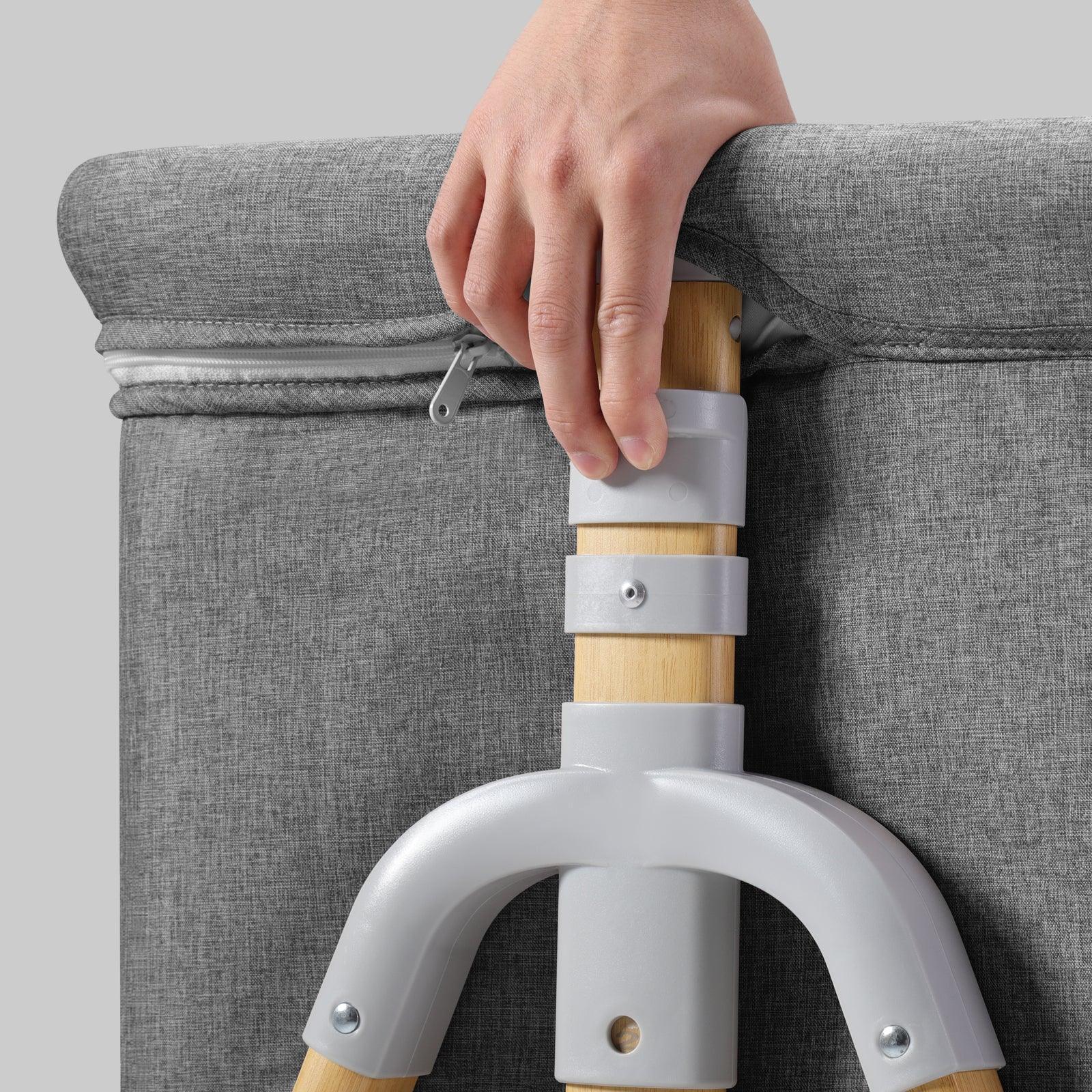 Berço Portátil HARPPA Cuddly + Kit Bebê 15 Itens – Enxoval Completo + Banho