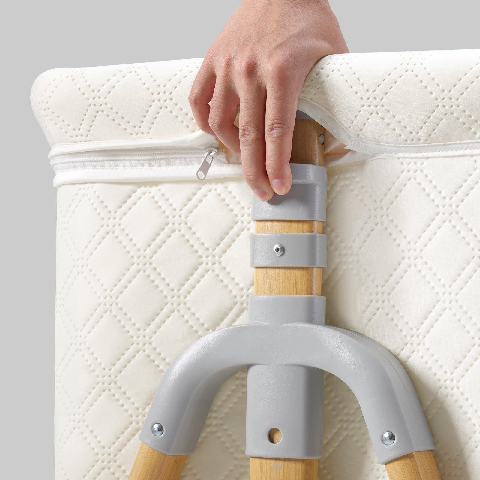 Berço Portátil HARPPA Cuddly + Kit Bebê 15 Itens – Enxoval Completo + Banho