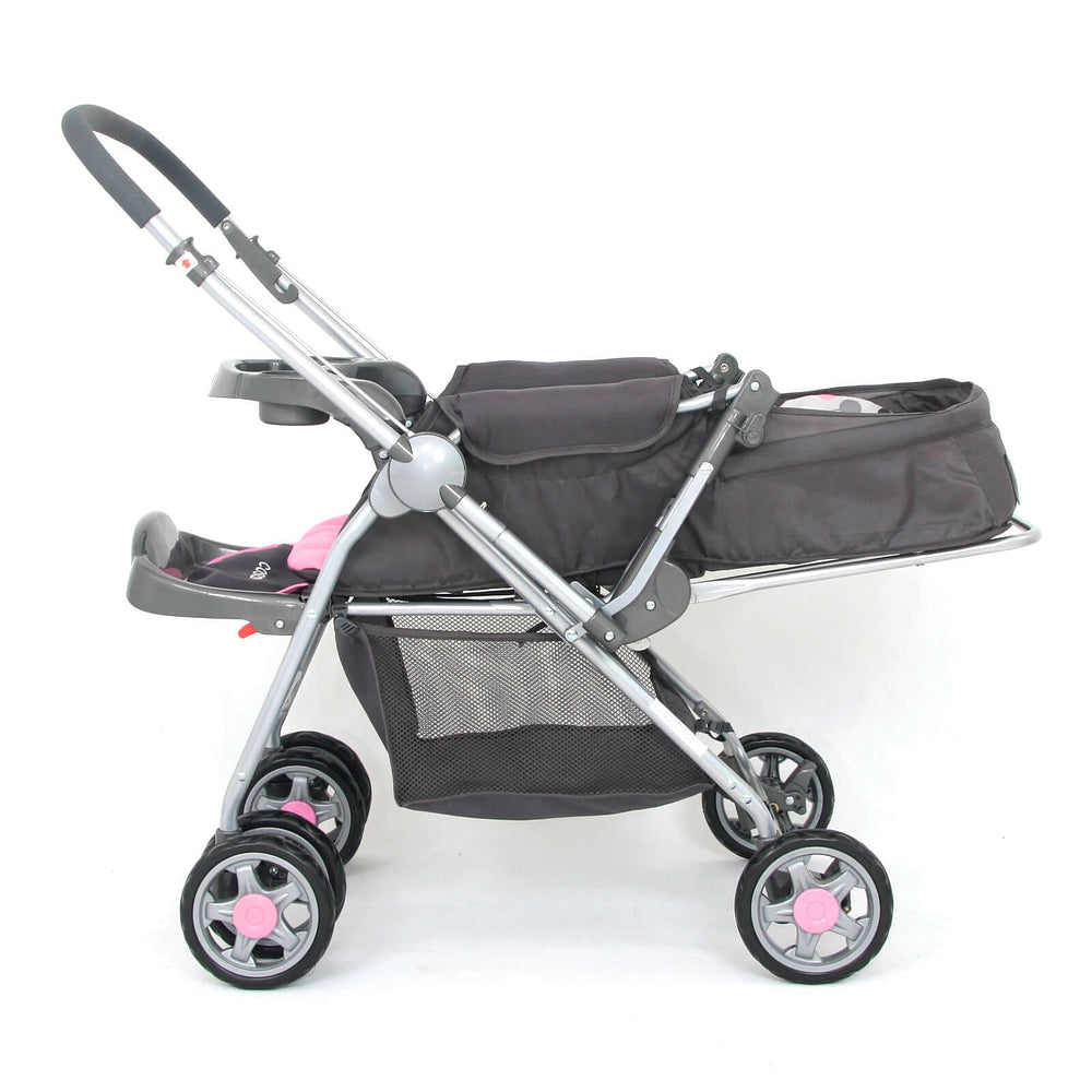 Travel System Reverse Duo + Kit Premium: Mosquiteiro & Organizador