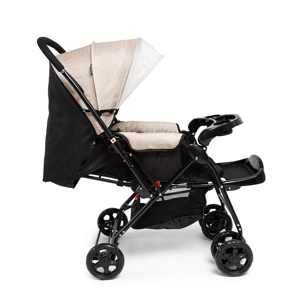 Travel System Reverse Duo + Kit Premium: Mosquiteiro & Organizador