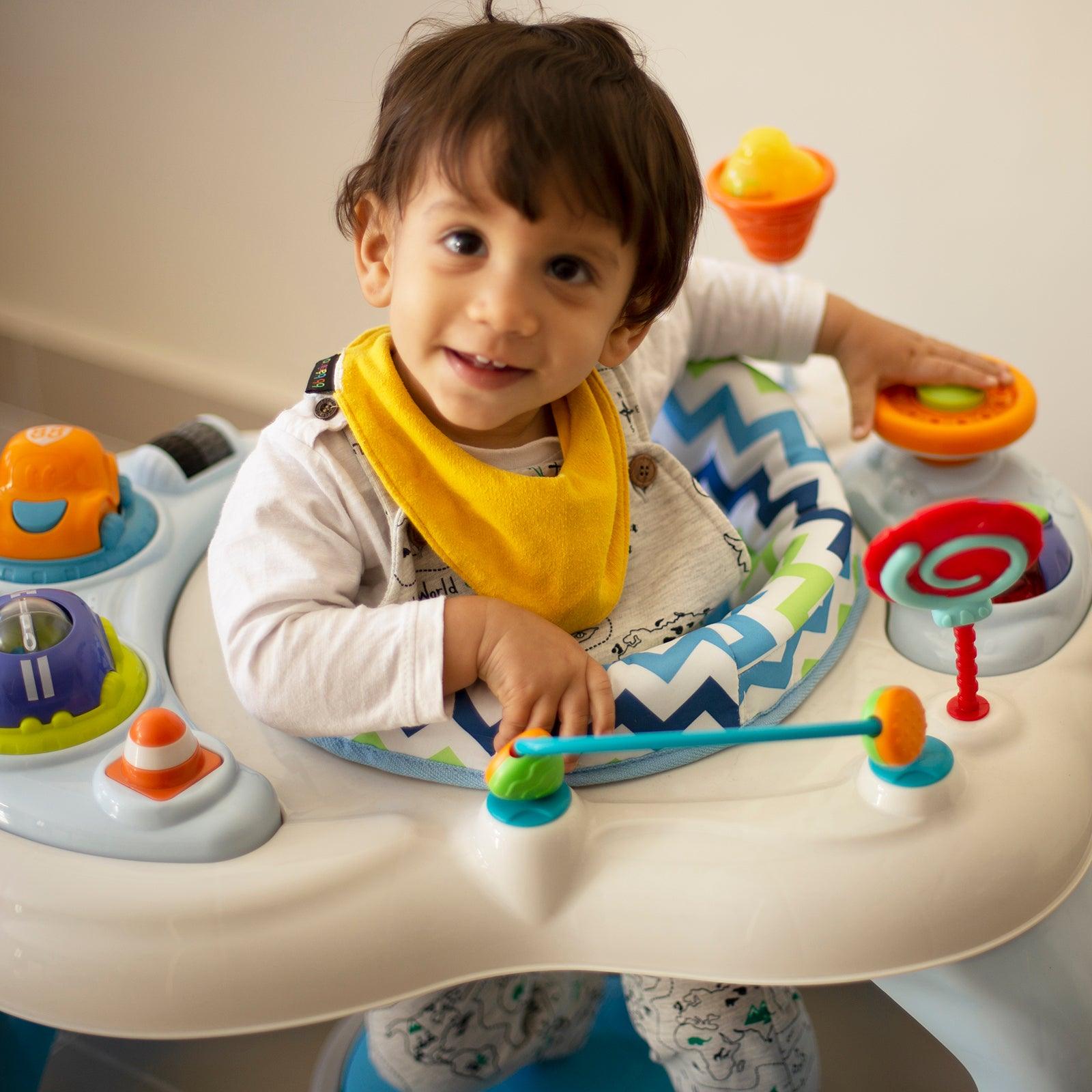 Andador Infantil Goal Walker 4 em 1 - BABYLIFEAndadorMinha lojaBABYLIFEIMP01358AzulAndador Infantil Goal Walker 4 em 1