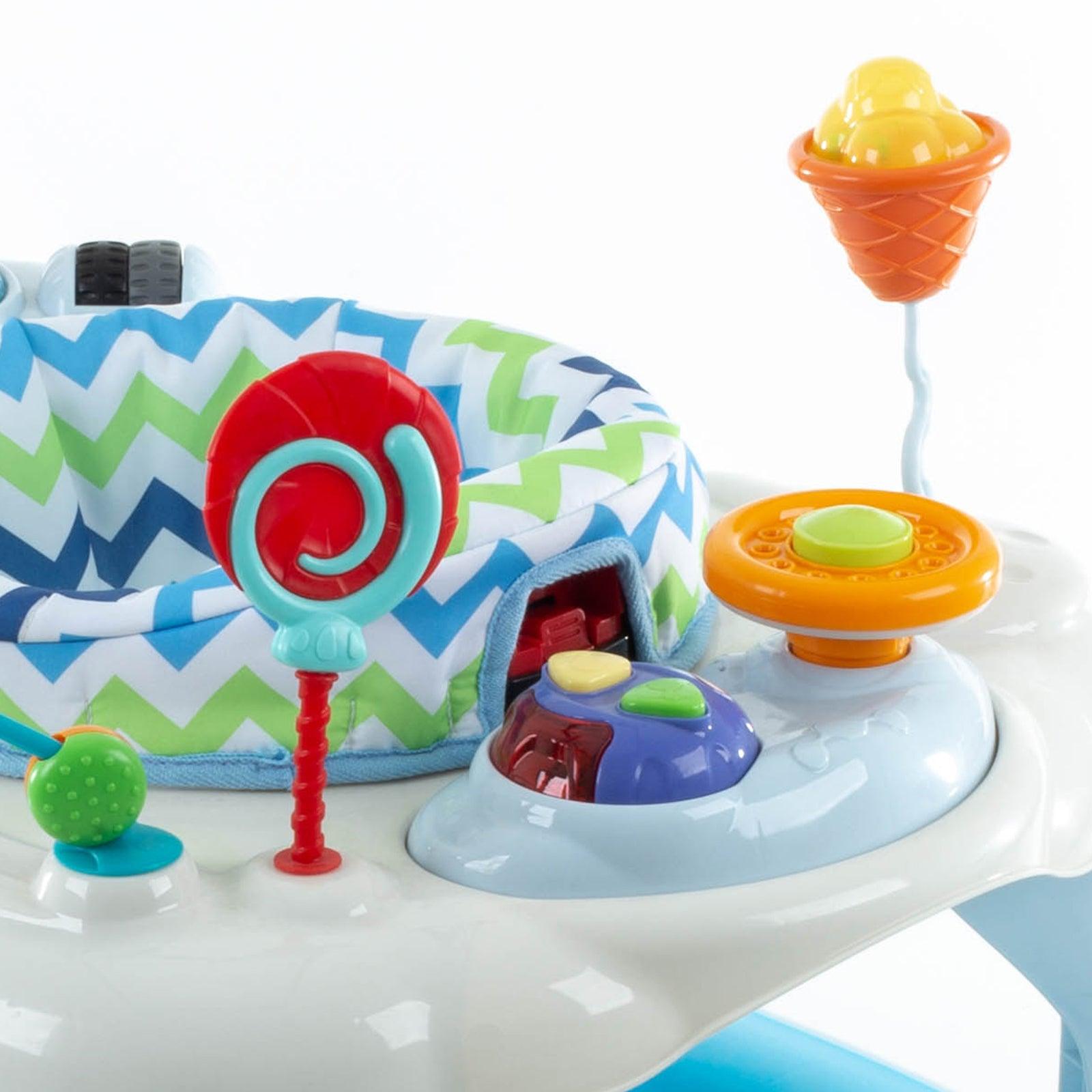 Andador Infantil Goal Walker 4 em 1 - BABYLIFEAndadorMinha lojaBABYLIFEIMP01358AzulAndador Infantil Goal Walker 4 em 1