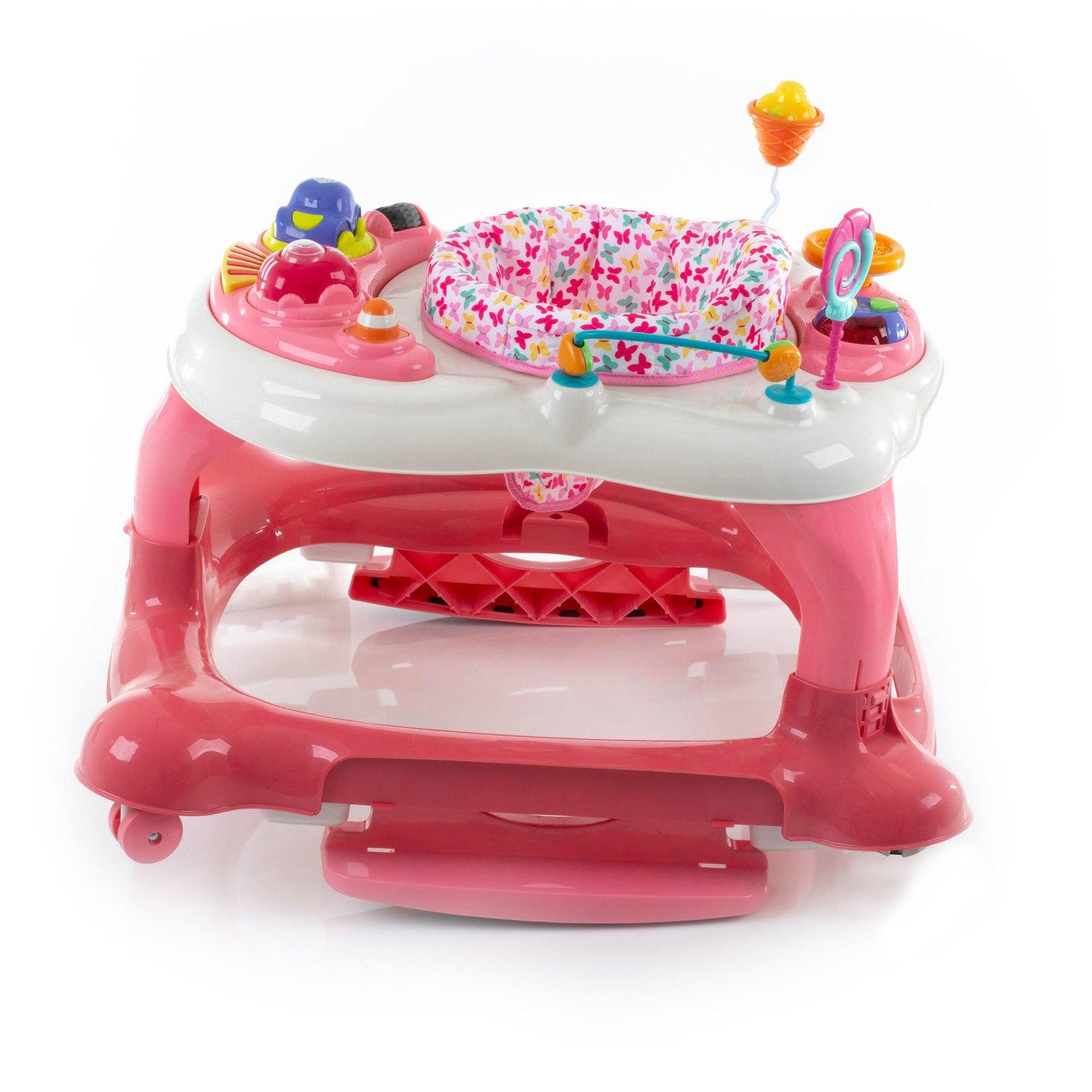 Andador Infantil Goal Walker 4 em 1 - BABYLIFEAndadorMinha lojaBABYLIFEIMP01359RosaAndador Infantil Goal Walker 4 em 1