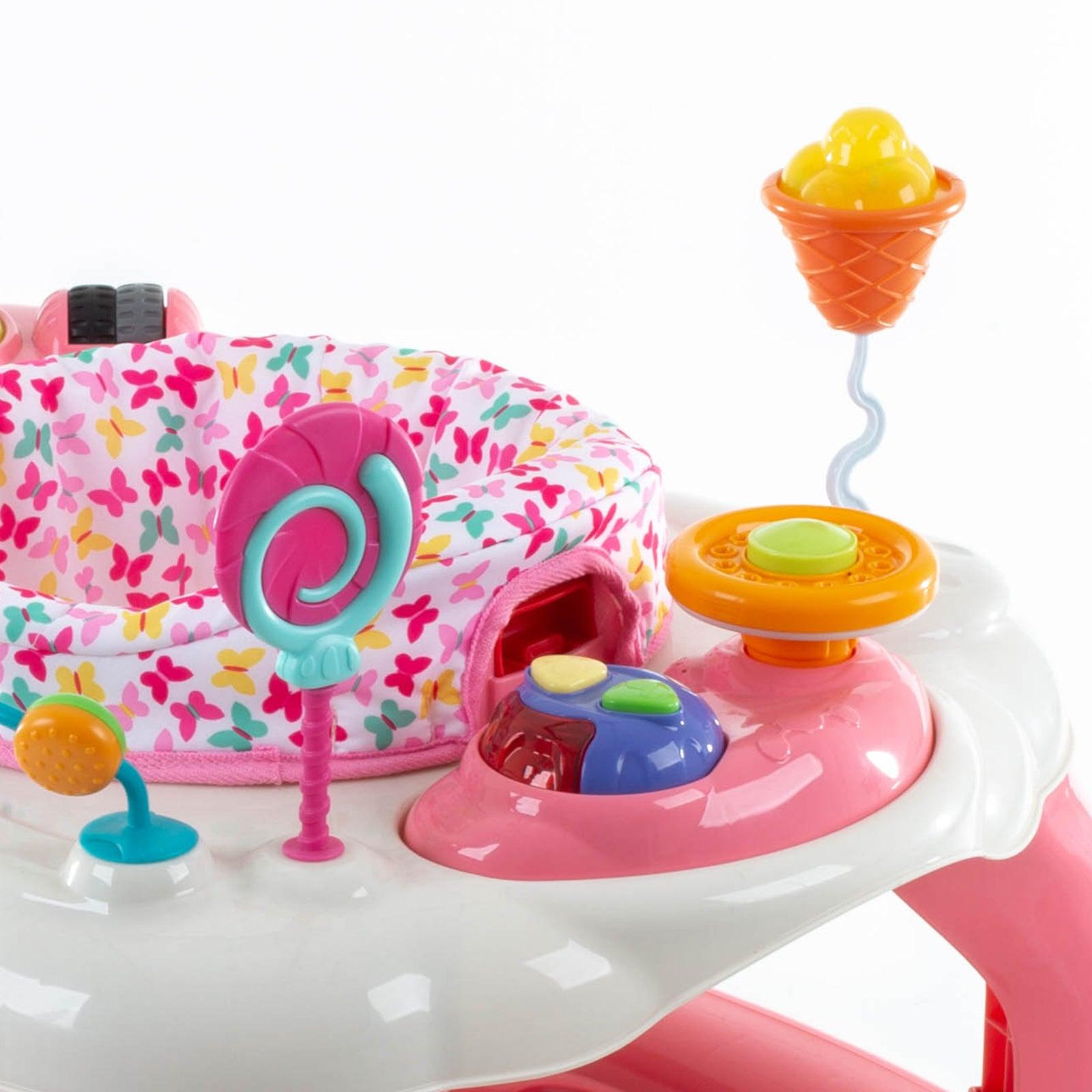 Andador Infantil Goal Walker 4 em 1 - BABYLIFEAndadorMinha lojaBABYLIFEIMP01359RosaAndador Infantil Goal Walker 4 em 1