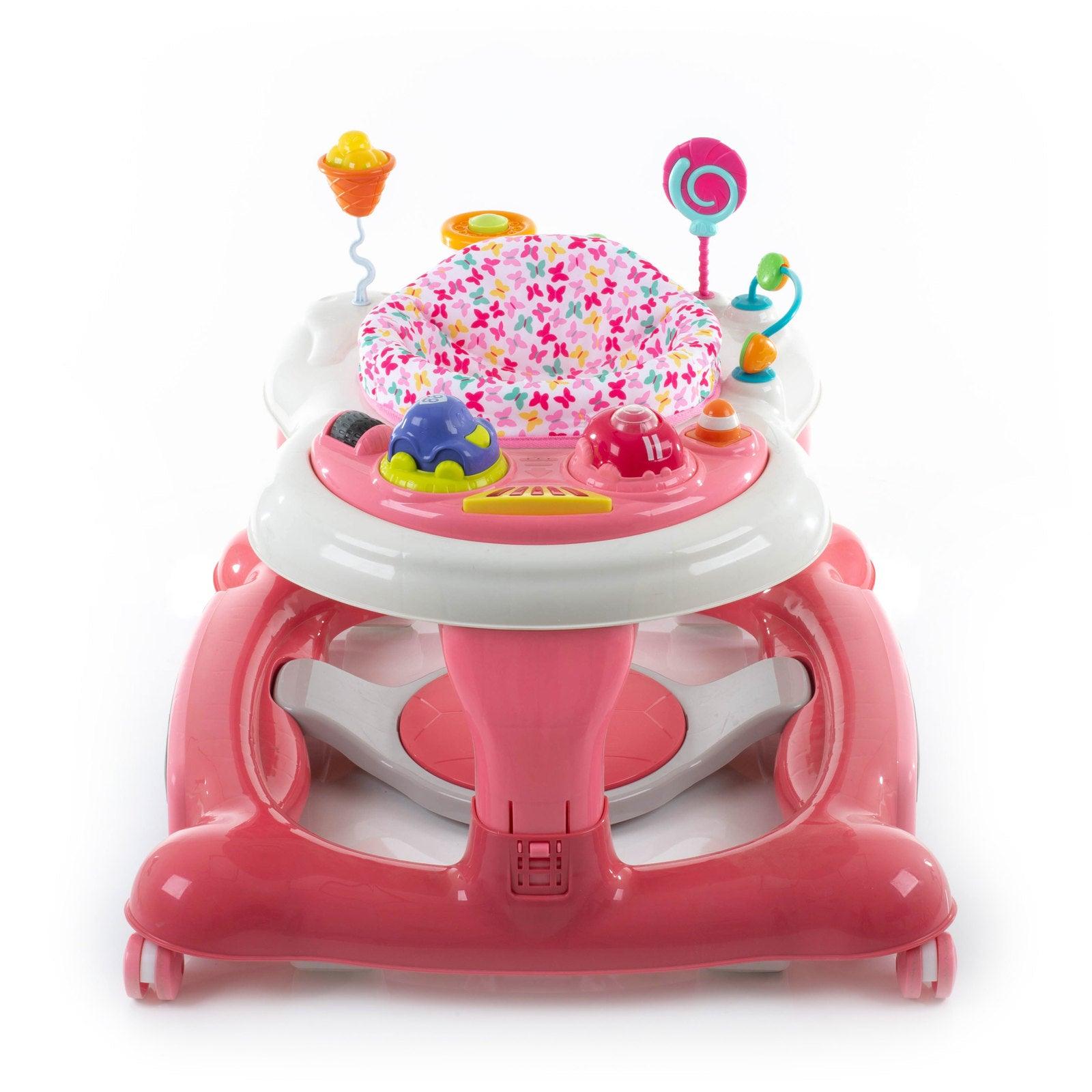 Andador Infantil Goal Walker 4 em 1 - BABYLIFEAndadorMinha lojaBABYLIFEIMP01359RosaAndador Infantil Goal Walker 4 em 1