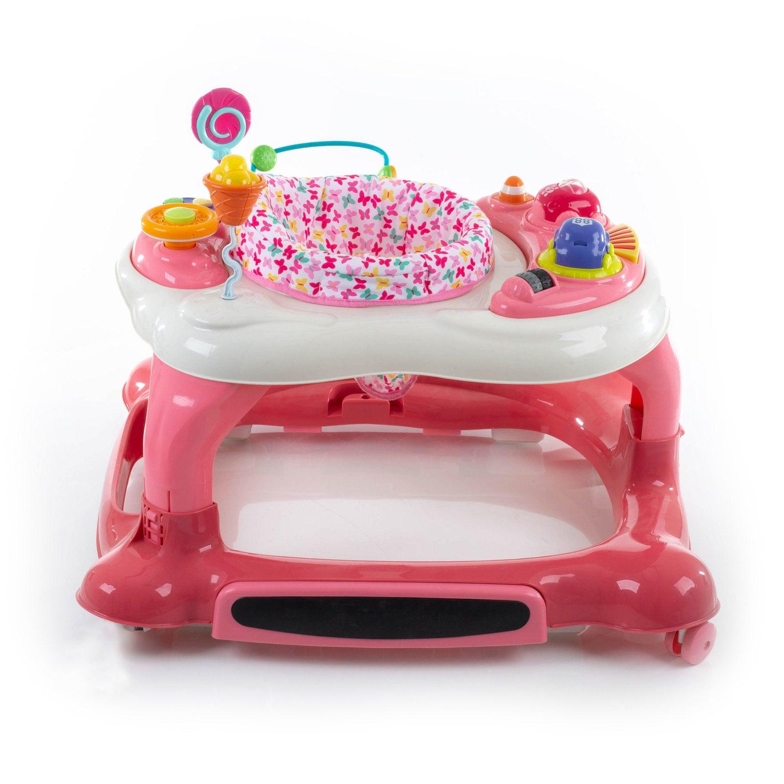 Andador Infantil Goal Walker 4 em 1 - BABYLIFEAndadorMinha lojaBABYLIFEIMP01359RosaAndador Infantil Goal Walker 4 em 1