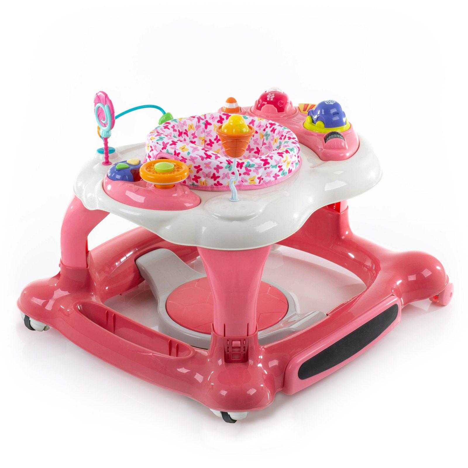 Andador Infantil Goal Walker 4 em 1 - BABYLIFEAndadorMinha lojaBABYLIFEIMP01359RosaAndador Infantil Goal Walker 4 em 1