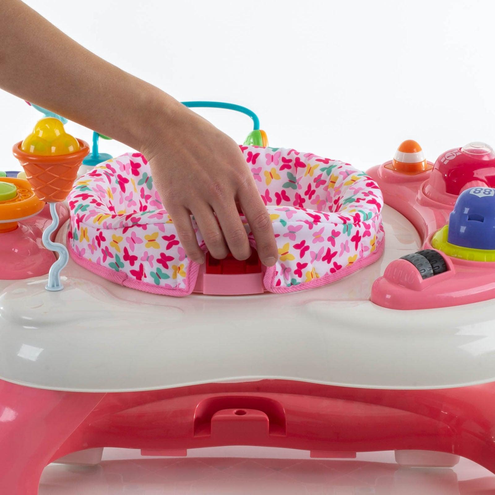 Andador Infantil Goal Walker 4 em 1 - BABYLIFEAndadorMinha lojaBABYLIFEIMP01359RosaAndador Infantil Goal Walker 4 em 1