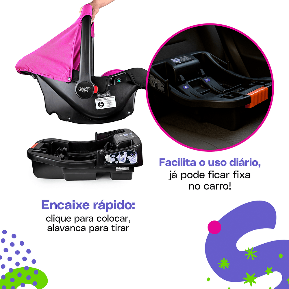 Bebê Conforto Wizz com Base - BABYLIFECadeira para AutoMinha lojaBABYLIFECAX01009AzulBebê Conforto Wizz com Base