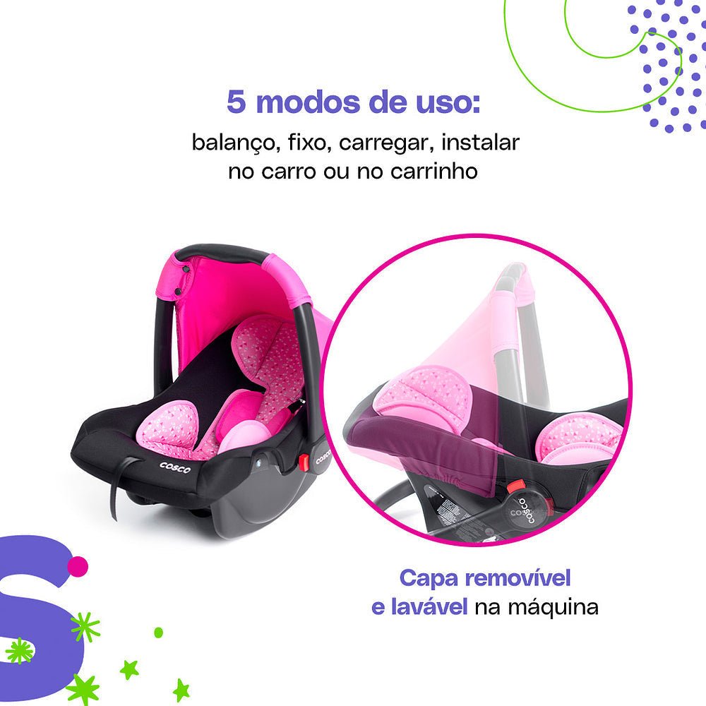 Bebê Conforto Wizz com Base - BABYLIFECadeira para AutoMinha lojaBABYLIFECAX01009AzulBebê Conforto Wizz com Base