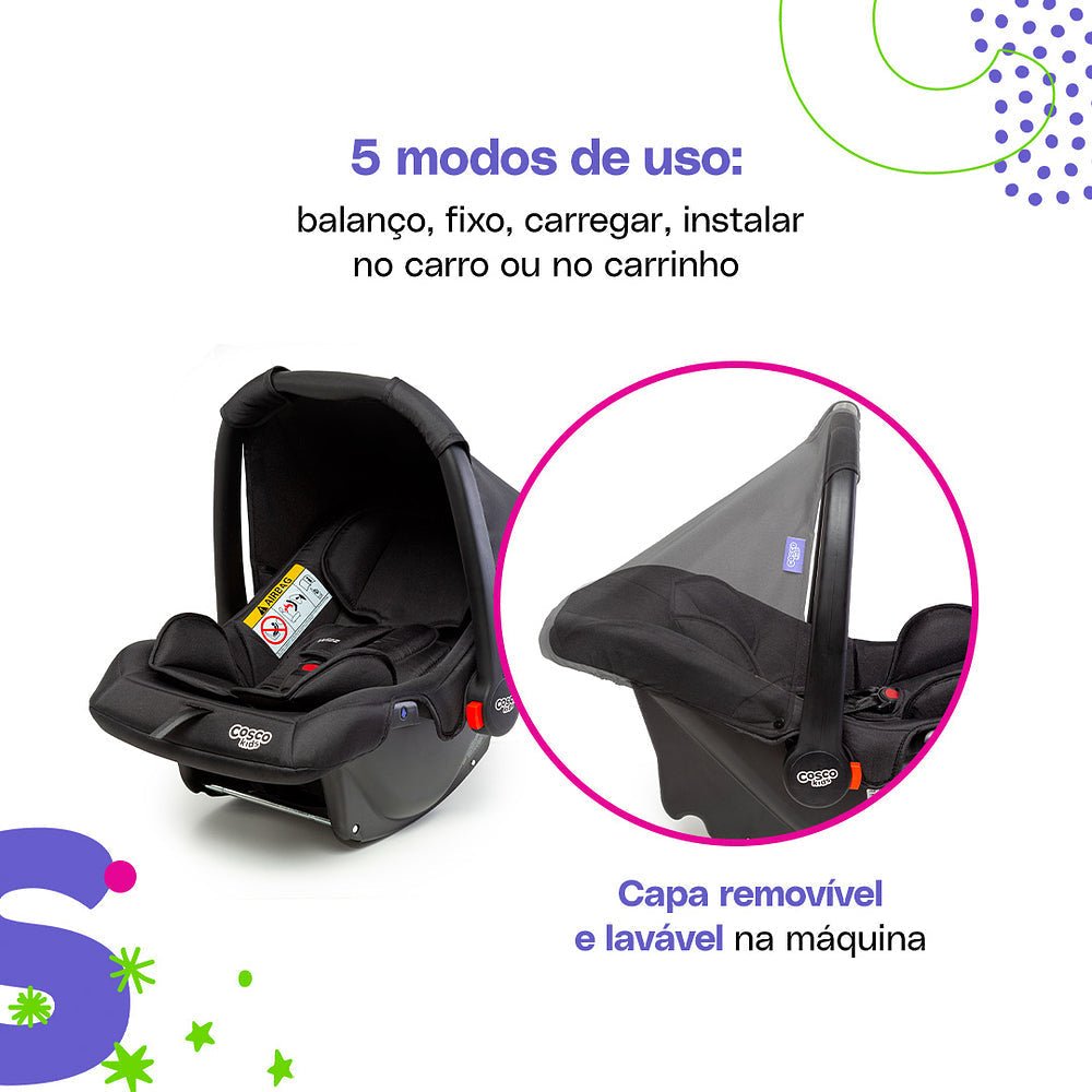 Bebê Conforto Wizz - BABYLIFEBebê ConfortoMinha lojaBABYLIFECAX00695RosaBebê Conforto Wizz