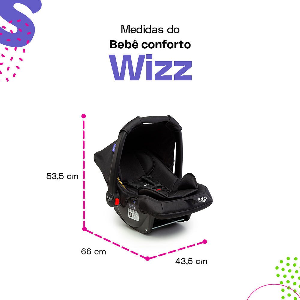 Bebê Conforto Wizz - BABYLIFEBebê ConfortoMinha lojaBABYLIFECAX00695RosaBebê Conforto Wizz
