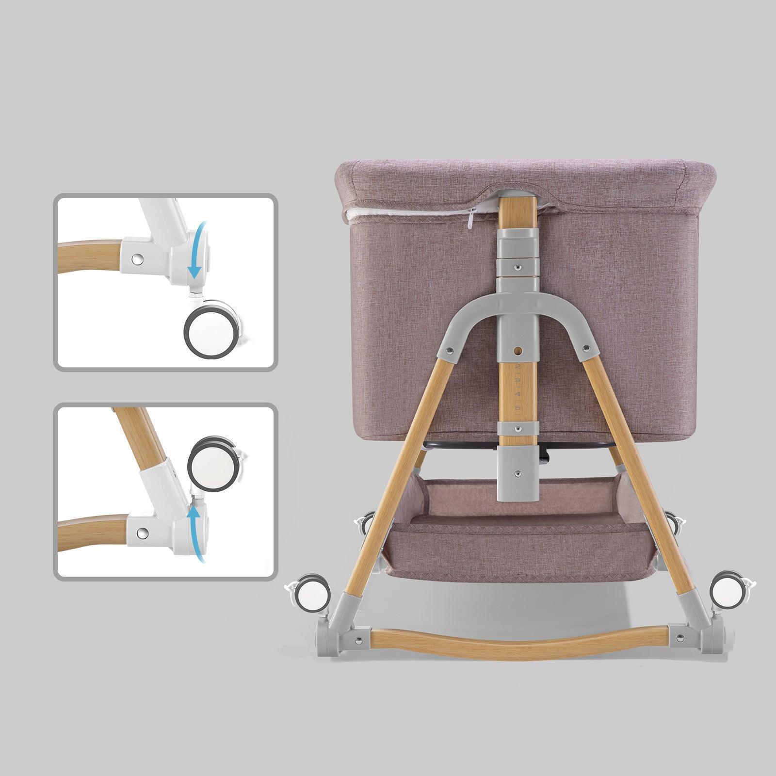 Berço Portátil HARPPA Cuddly + Kit Bebê 15 Itens – Enxoval Completo + Banho - BABYLIFEBaby Bassinet Bedside SleeperMinha lojaBABYLIFEHABC0003KQA1-US784365882739marrom claroBerço Portátil HARPPA Cuddly + Kit Bebê 15 Itens – Enxoval Completo + Banho