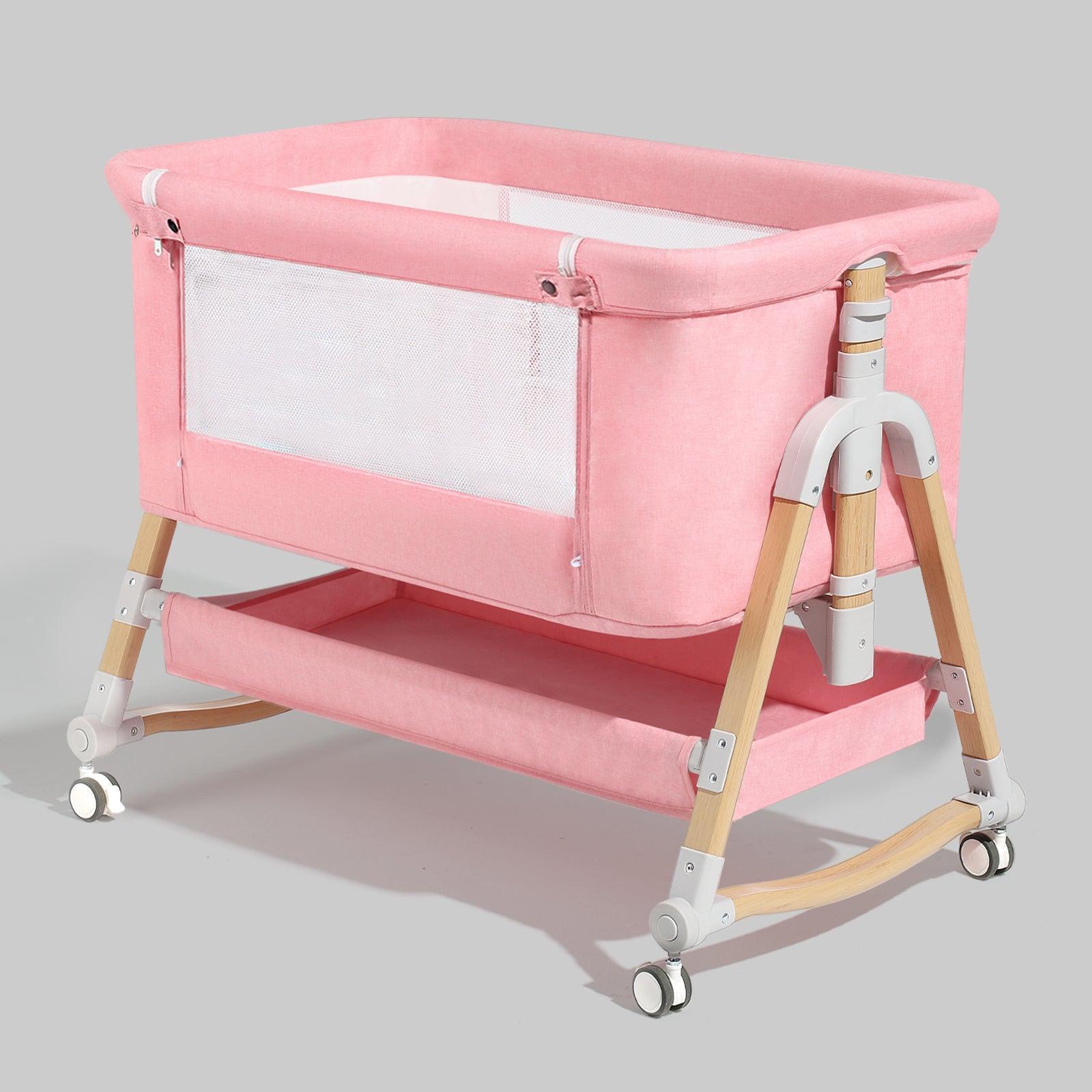 Berço Portátil HARPPA Cuddly + Kit Bebê 15 Itens – Enxoval Completo + Banho - BABYLIFEBaby Bassinet Bedside SleeperMinha lojaBABYLIFEHABC0003PK784365882722RosaBerço Portátil HARPPA Cuddly + Kit Bebê 15 Itens – Enxoval Completo + Banho