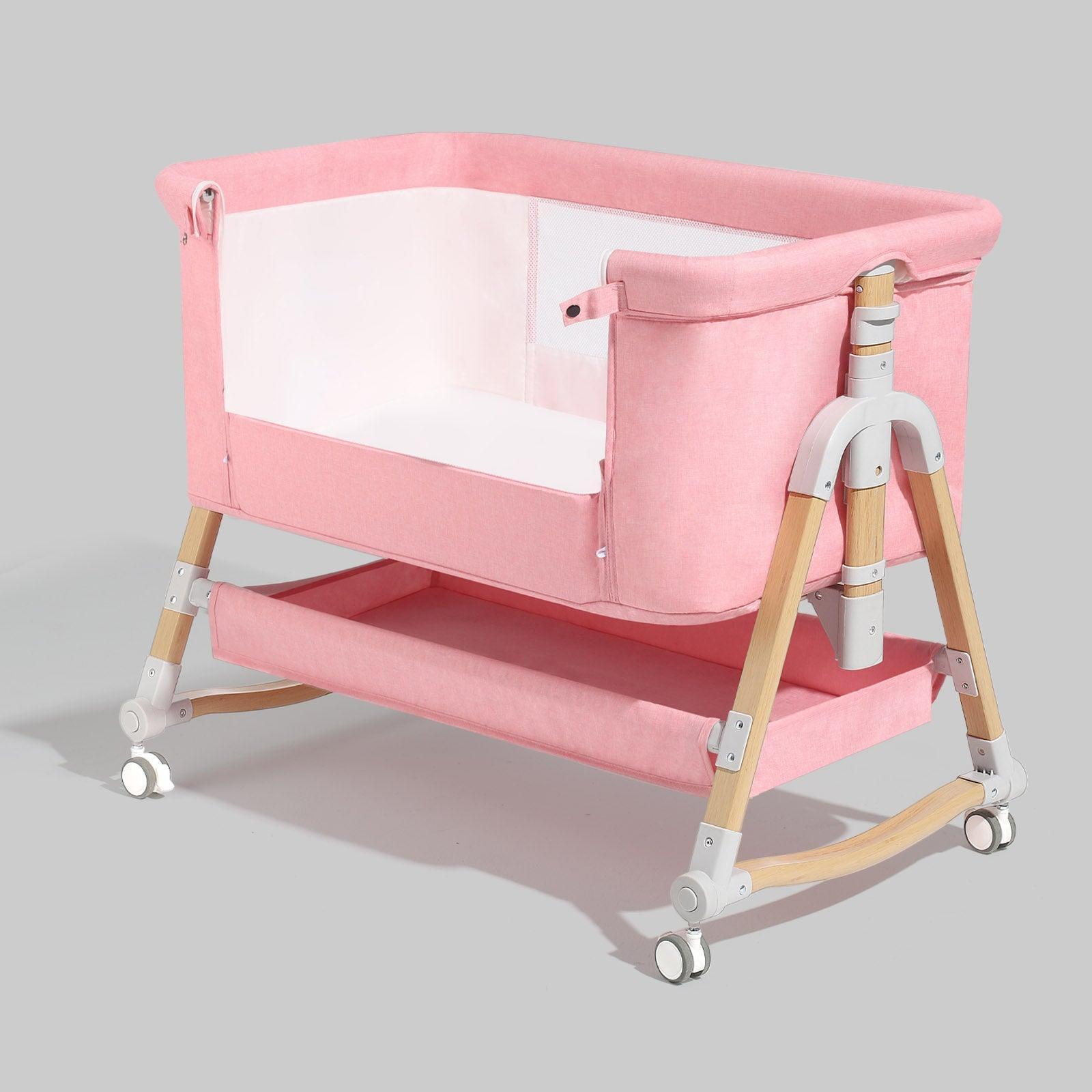 Berço Portátil HARPPA Cuddly + Kit Bebê 15 Itens – Enxoval Completo + Banho - BABYLIFEBaby Bassinet Bedside SleeperMinha lojaBABYLIFEHABC0003PK784365882722RosaBerço Portátil HARPPA Cuddly + Kit Bebê 15 Itens – Enxoval Completo + Banho