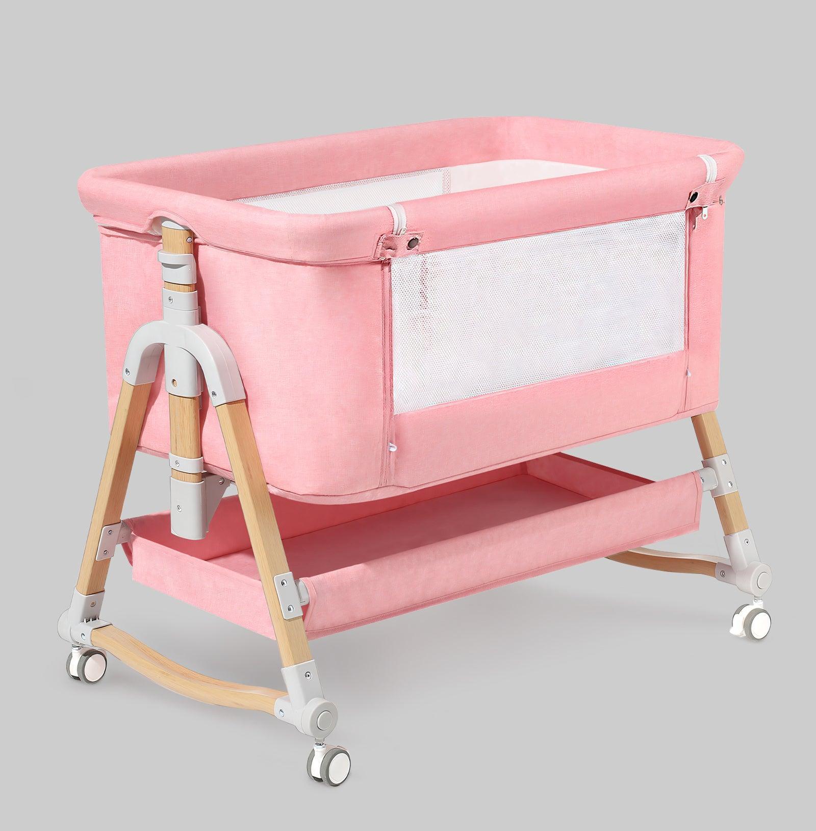 Berço Portátil HARPPA Cuddly + Kit Bebê 15 Itens – Enxoval Completo + Banho - BABYLIFEBaby Bassinet Bedside SleeperMinha lojaBABYLIFEHABC0003PK784365882722RosaBerço Portátil HARPPA Cuddly + Kit Bebê 15 Itens – Enxoval Completo + Banho