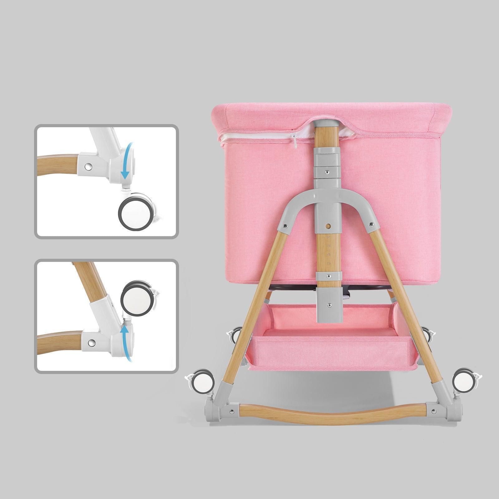 Berço Portátil HARPPA Cuddly + Kit Bebê 15 Itens – Enxoval Completo + Banho - BABYLIFEBaby Bassinet Bedside SleeperMinha lojaBABYLIFEHABC0003PK784365882722RosaBerço Portátil HARPPA Cuddly + Kit Bebê 15 Itens – Enxoval Completo + Banho