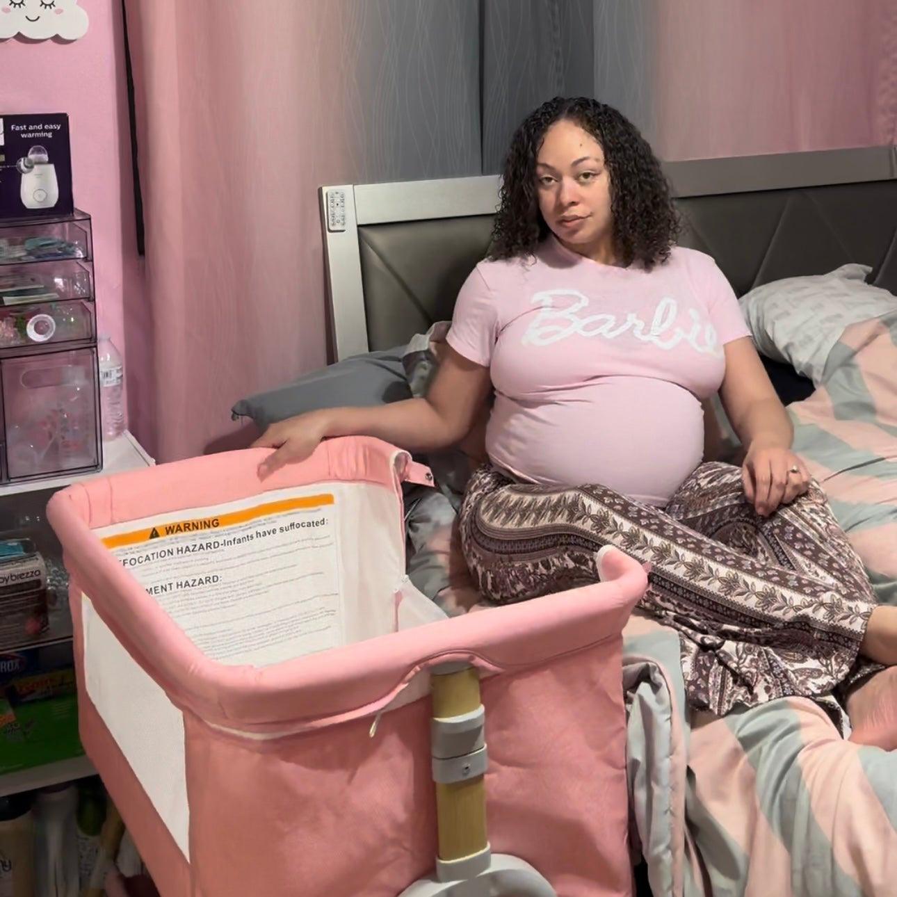 Berço Portátil HARPPA Cuddly + Kit Bebê 15 Itens – Enxoval Completo + Banho - BABYLIFEBaby Bassinet Bedside SleeperMinha lojaBABYLIFEHABC0003PK784365882722RosaBerço Portátil HARPPA Cuddly + Kit Bebê 15 Itens – Enxoval Completo + Banho