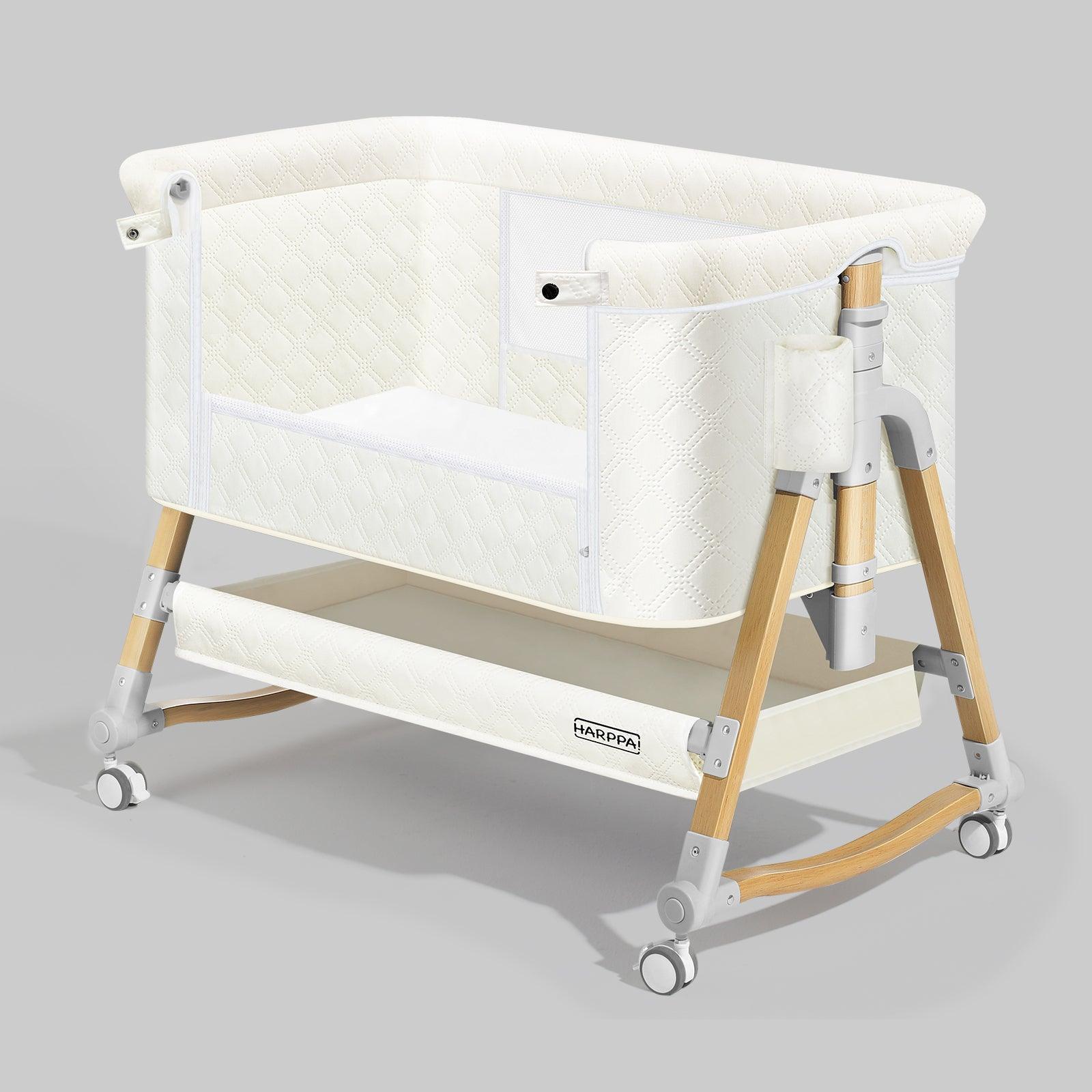 Berço Portátil HARPPA Cuddly + Kit Bebê 15 Itens – Enxoval Completo + Banho - BABYLIFEBaby Bassinet Bedside SleeperMinha lojaBABYLIFEHABC0003WH709688499228BrancoBerço Portátil HARPPA Cuddly + Kit Bebê 15 Itens – Enxoval Completo + Banho