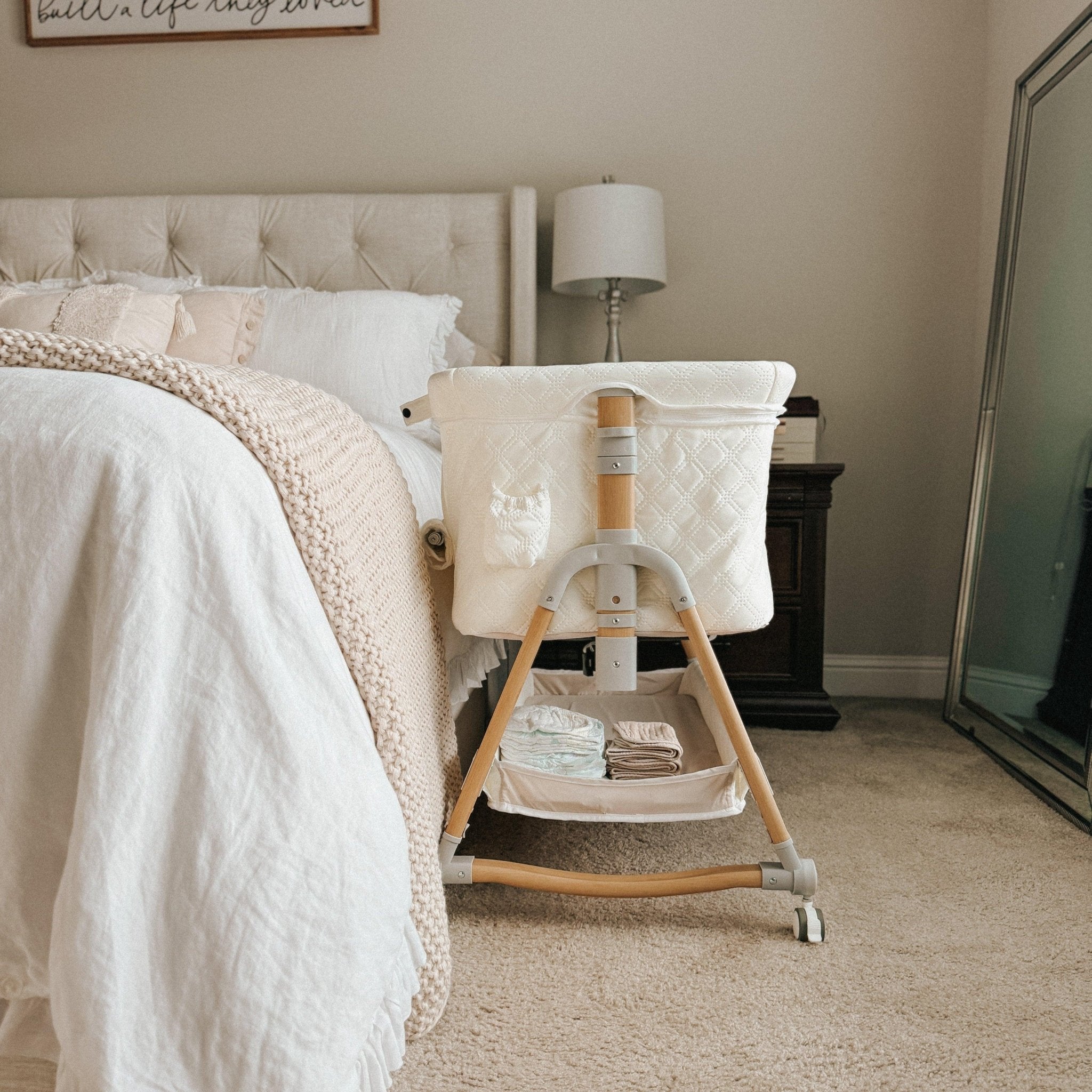 Berço Portátil HARPPA Cuddly + Kit Bebê 15 Itens – Enxoval Completo + Banho - BABYLIFEBaby Bassinet Bedside SleeperMinha lojaBABYLIFEHABC0003WH709688499228BrancoBerço Portátil HARPPA Cuddly + Kit Bebê 15 Itens – Enxoval Completo + Banho