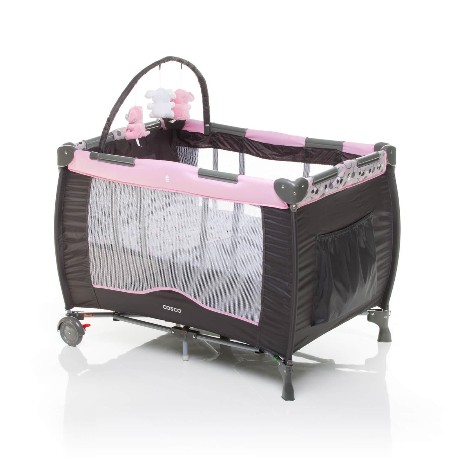 Berço Portátil Toybar - BABYLIFEBerço PortátilMinha lojaBABYLIFEIMP91337RosaBerço Portátil Toybar