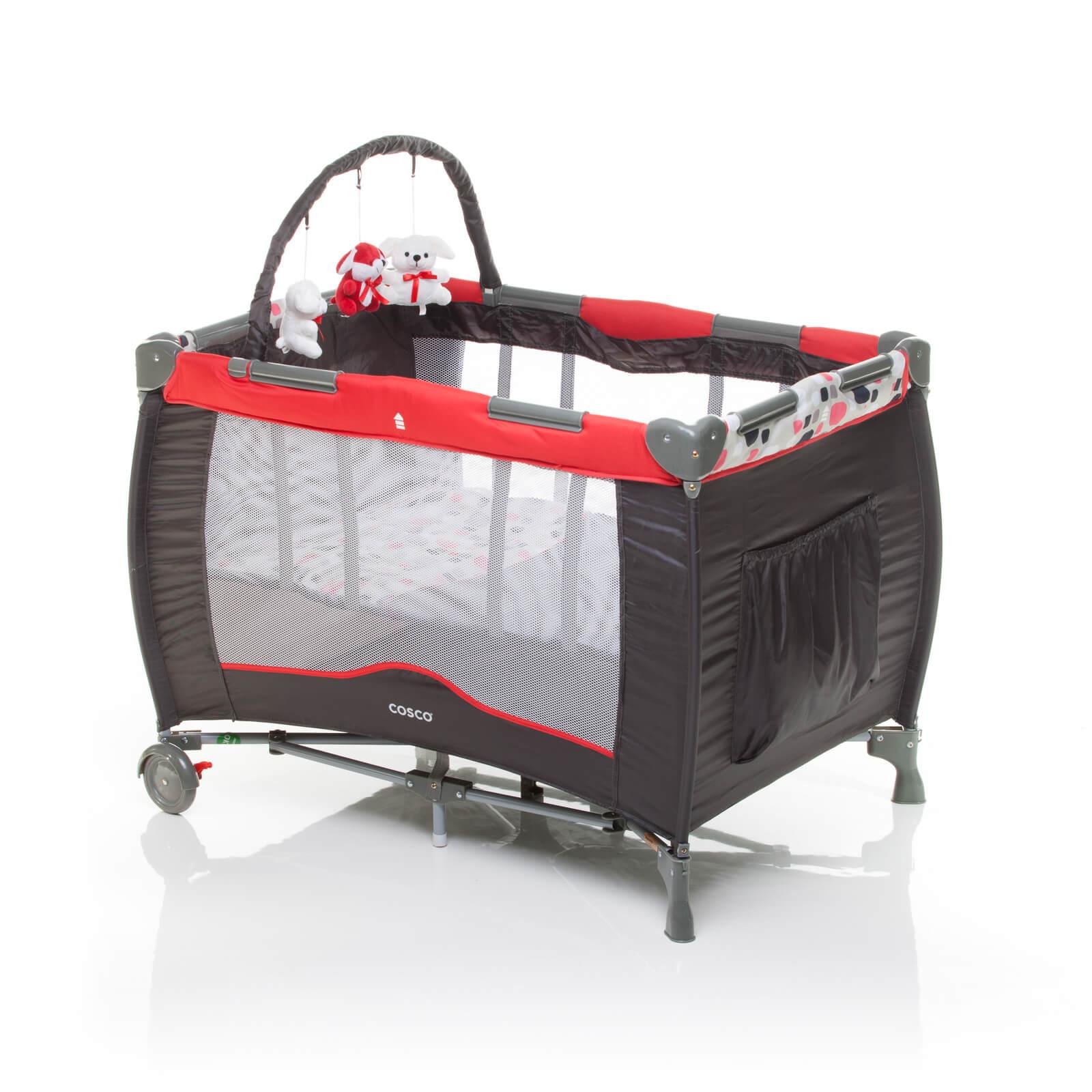 Berço Portátil Toybar - BABYLIFEBerço PortátilMinha lojaBABYLIFEIMP91338VermelhoBerço Portátil Toybar