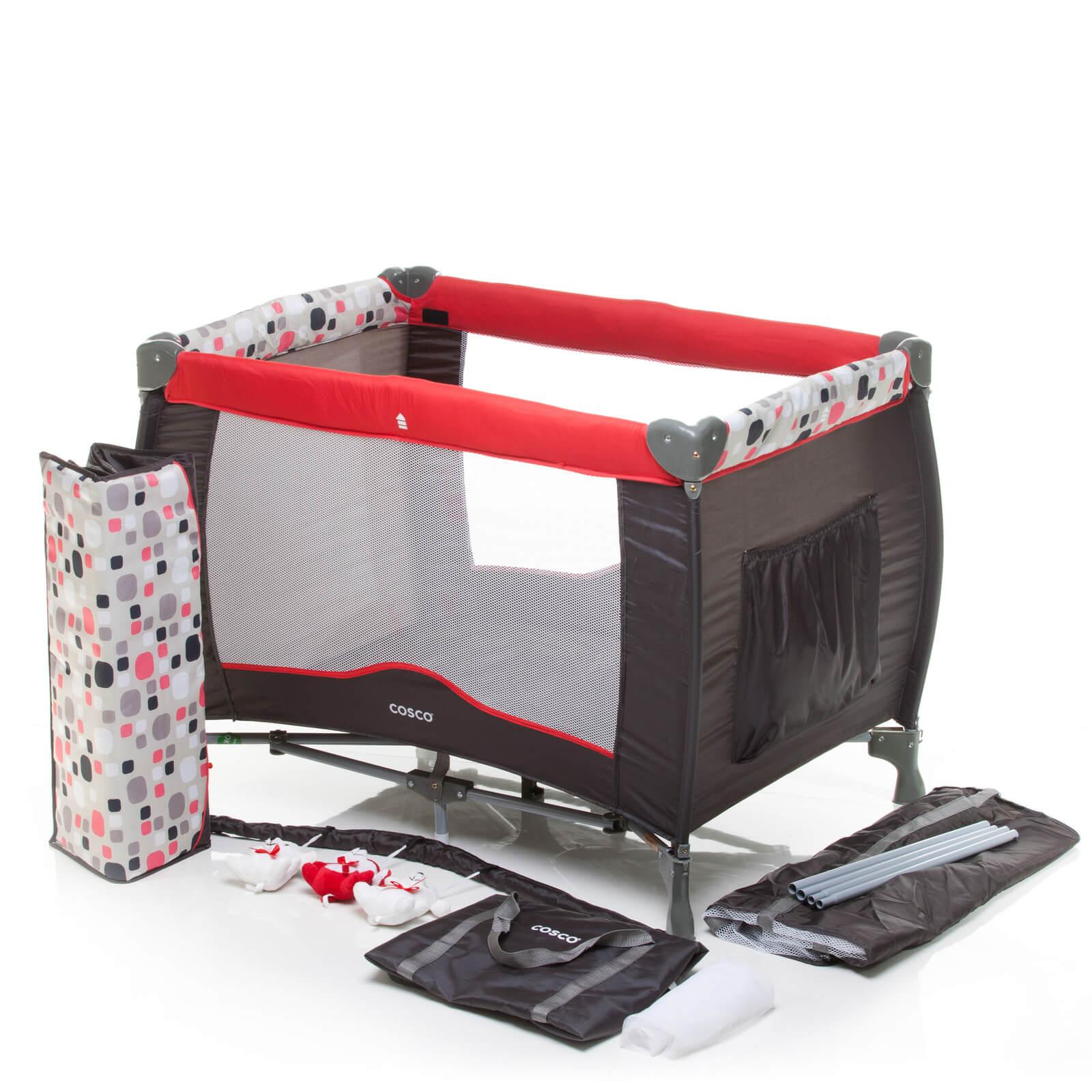 Berço Portátil Toybar - BABYLIFEBerço PortátilMinha lojaBABYLIFEIMP91338VermelhoBerço Portátil Toybar