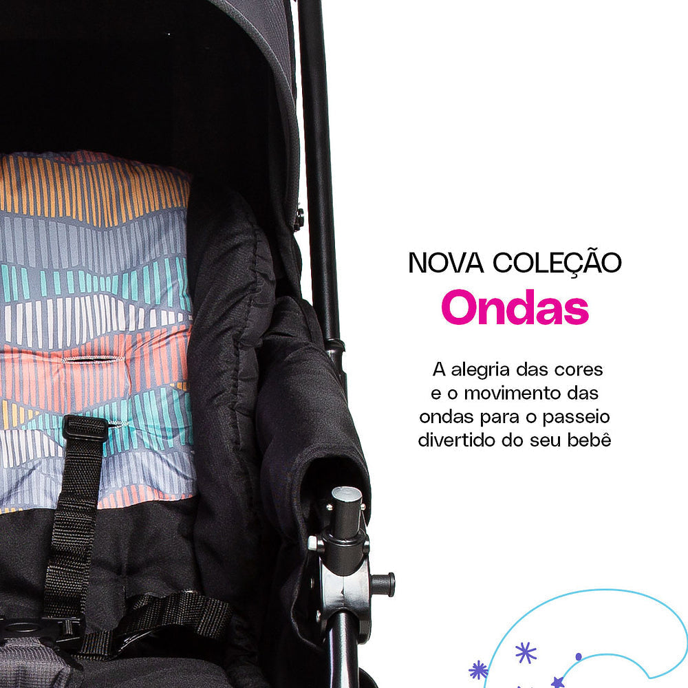 Travel System Reverse Duo + Kit Premium: Mosquiteiro & Organizador