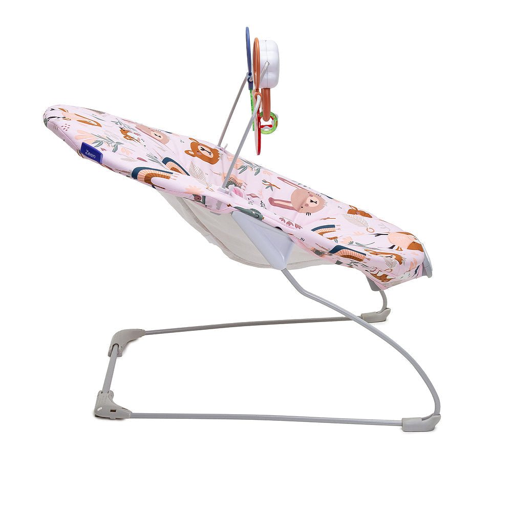 Cadeira de Descanso Bouncer Zeen - BABYLIFEBouncerMinha lojaBABYLIFEIMP02453Rosa FlorestaCadeira de Descanso Bouncer Zeen