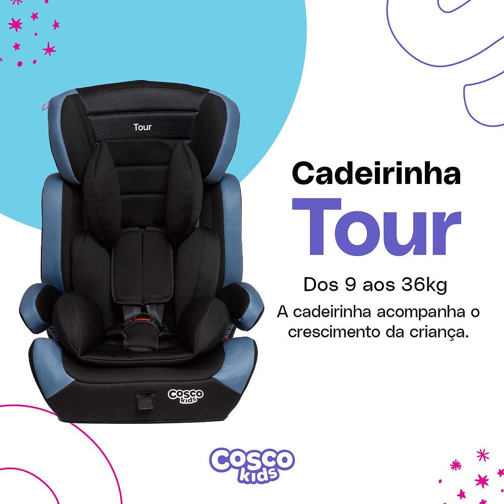 Cadeirinha Tour - BABYLIFECadeira para AutoMinha lojaBABYLIFEIMP02526Preto BronzeCadeirinha Tour