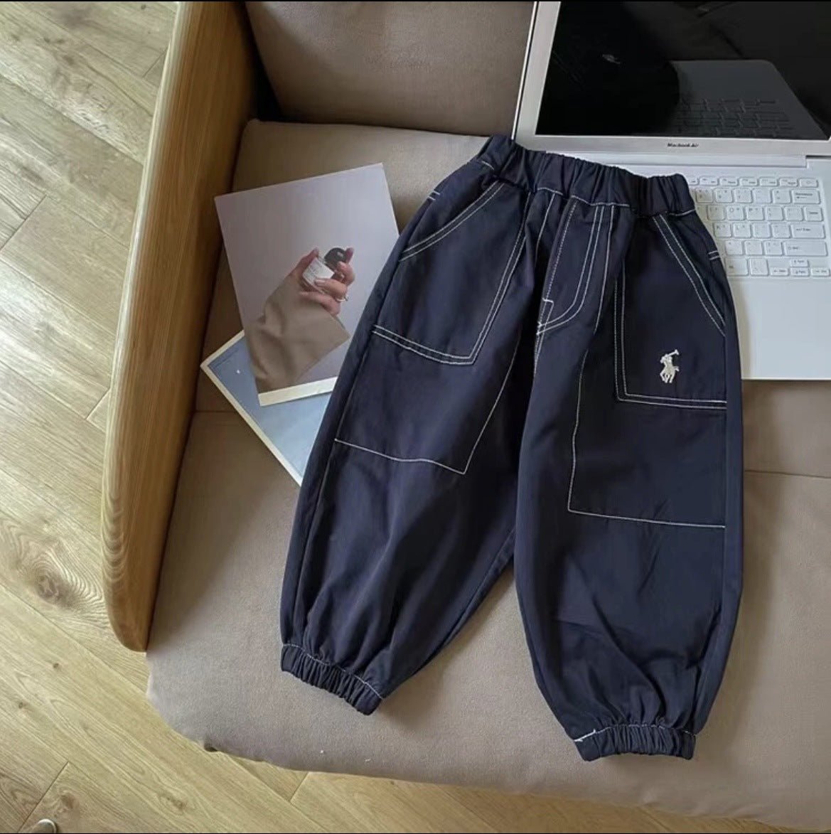 Calça Infantil Bolsinho Cavalinho - BABYLIFEBabyLifeBABYLIFEAzulCalça Infantil Bolsinho Cavalinho1 - 2 Anos