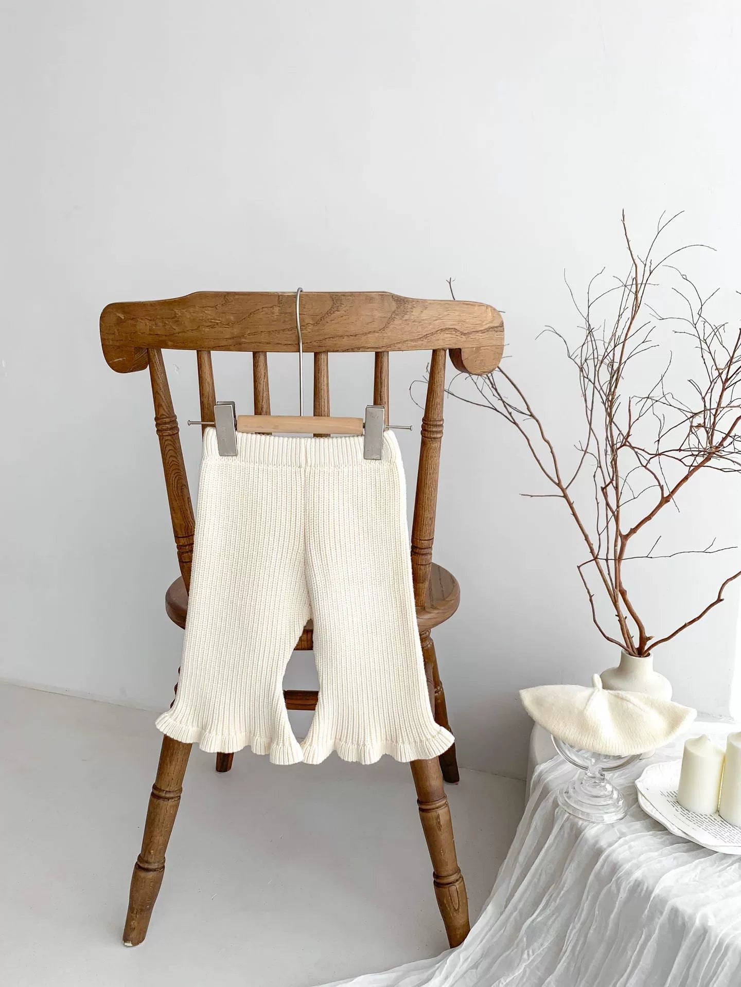 Calça Infantil de Tricô Pantalona - BABYLIFEBabyLifeBABYLIFEBrancoCalça Infantil de Tricô Pantalona0 - 3 Meses