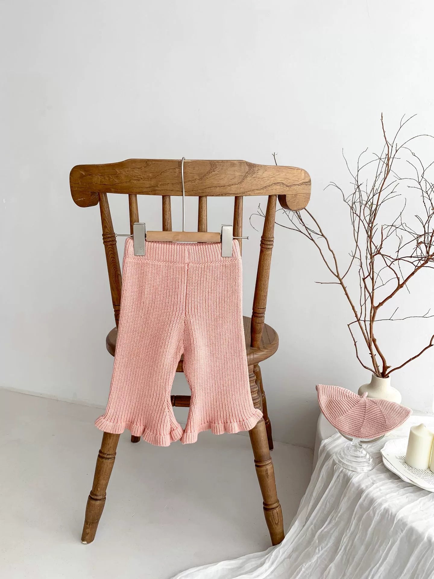 Calça Infantil de Tricô Pantalona - BABYLIFEBabyLifeBABYLIFERosaCalça Infantil de Tricô Pantalona0 - 3 Meses