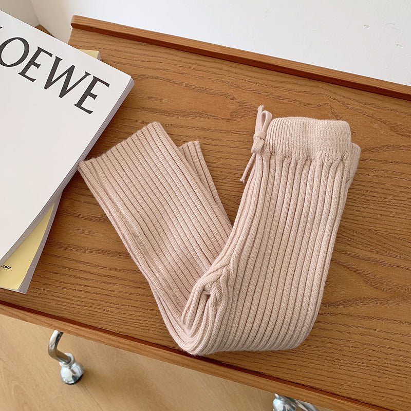 Calça Infantil Feminina Feminina Tricô Mussi - BABYLIFEBabyLifeBABYLIFEBegeCalça Infantil Feminina Feminina Tricô Mussi6 - 12 Meses