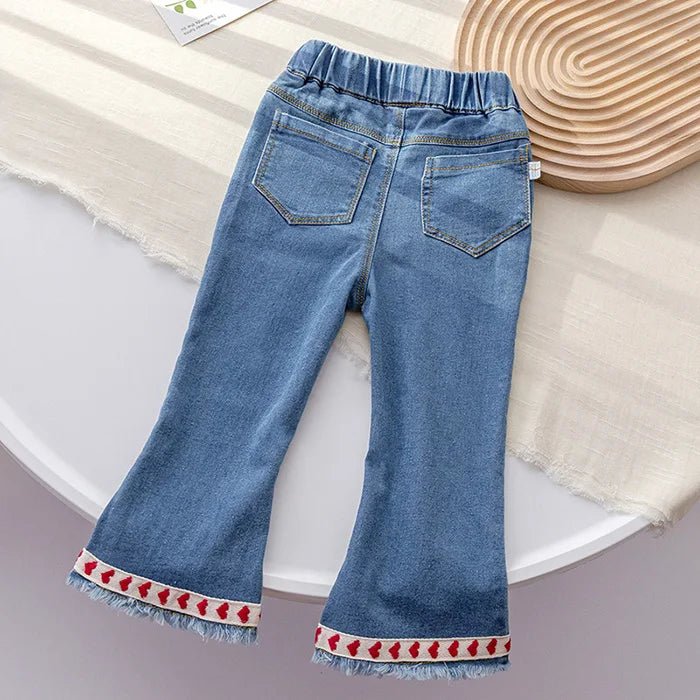 Calça Infantil Feminina Jeans Coraçõeszinhos - BABYLIFEBabyLifeBABYLIFE1 - 2 AnosCalça Infantil Feminina Jeans Coraçõeszinhos