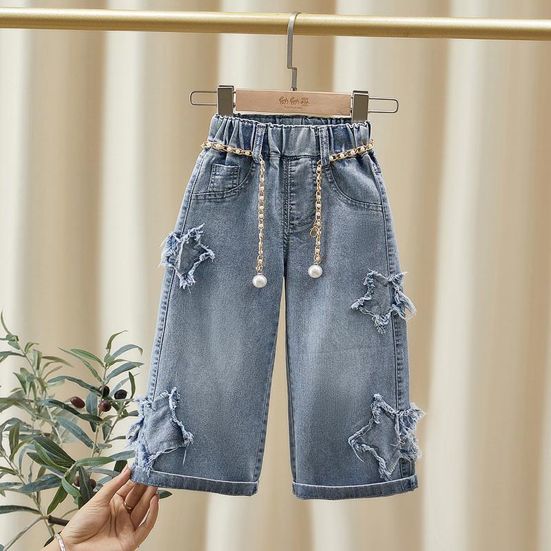 Calça Infantil Feminina Jeans Estrelinhas - BABYLIFEBabyLifeBABYLIFE6 - 12 MesesCalça Infantil Feminina Jeans Estrelinhas