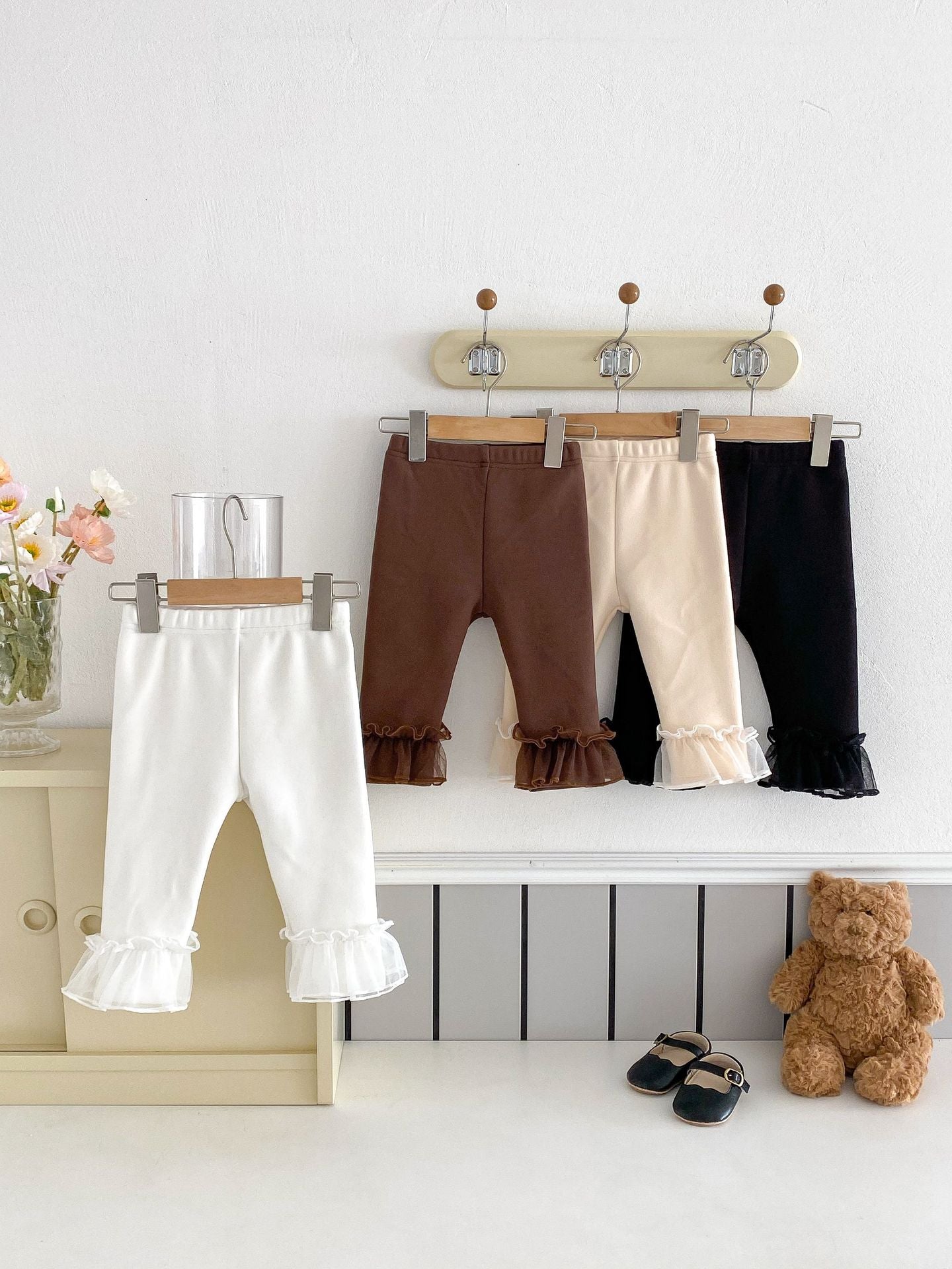 Calça Infantil Feminina Quentinha Barrinha de Tule - BABYLIFEBabyLifeBABYLIFEMarromCalça Infantil Feminina Quentinha Barrinha de Tule0 - 3 Meses 66cm