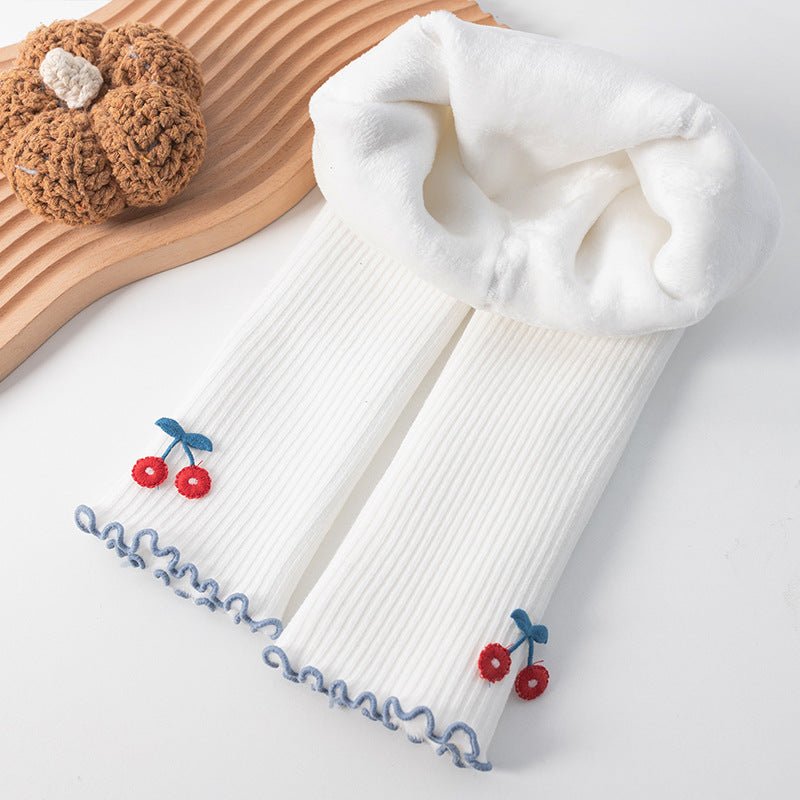 Calça Infantil Inverno Cerejinhas - BABYLIFEBabyLifeBABYLIFEBrancoCalça Infantil Inverno CerejinhasP comprimento da calça: 45 cm