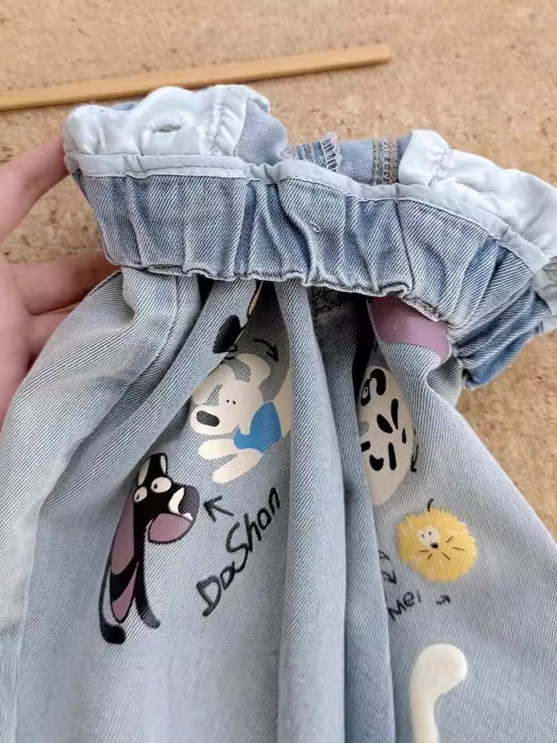 Calça Infantil Jeans Animaizinhos - BABYLIFEBabyLifeBABYLIFE2 - 3 AnosCalça Infantil Jeans Animaizinhos