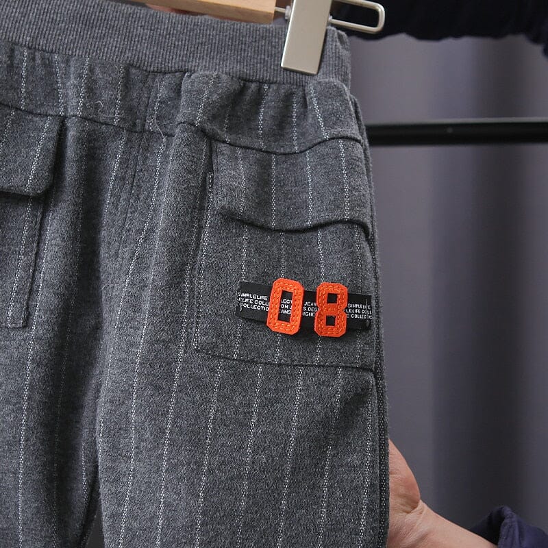 Calça Infantil Masculina Listras - BABYLIFEBabyLifeBABYLIFE14:771XY P 08 GRAY;200000463:200169197CinzaCalça Infantil Masculina Listras6 - 9 Meses